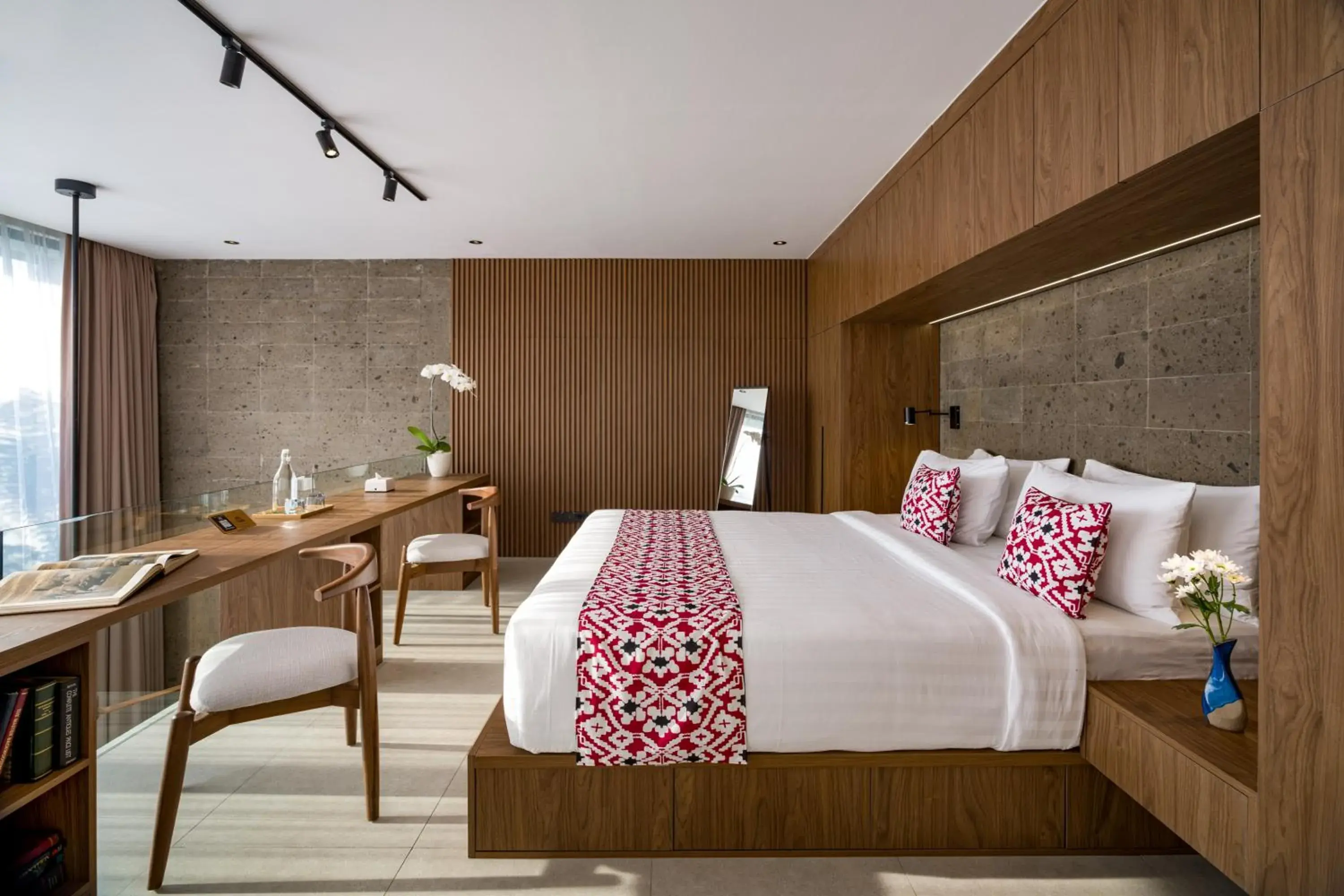 Bed in Umalas Creek Villas - Pool Villa with Shared Sauna & Ice Bath Bed in Umalas Creek Villas - Pool Villa with Shared Sauna & Ice Bath