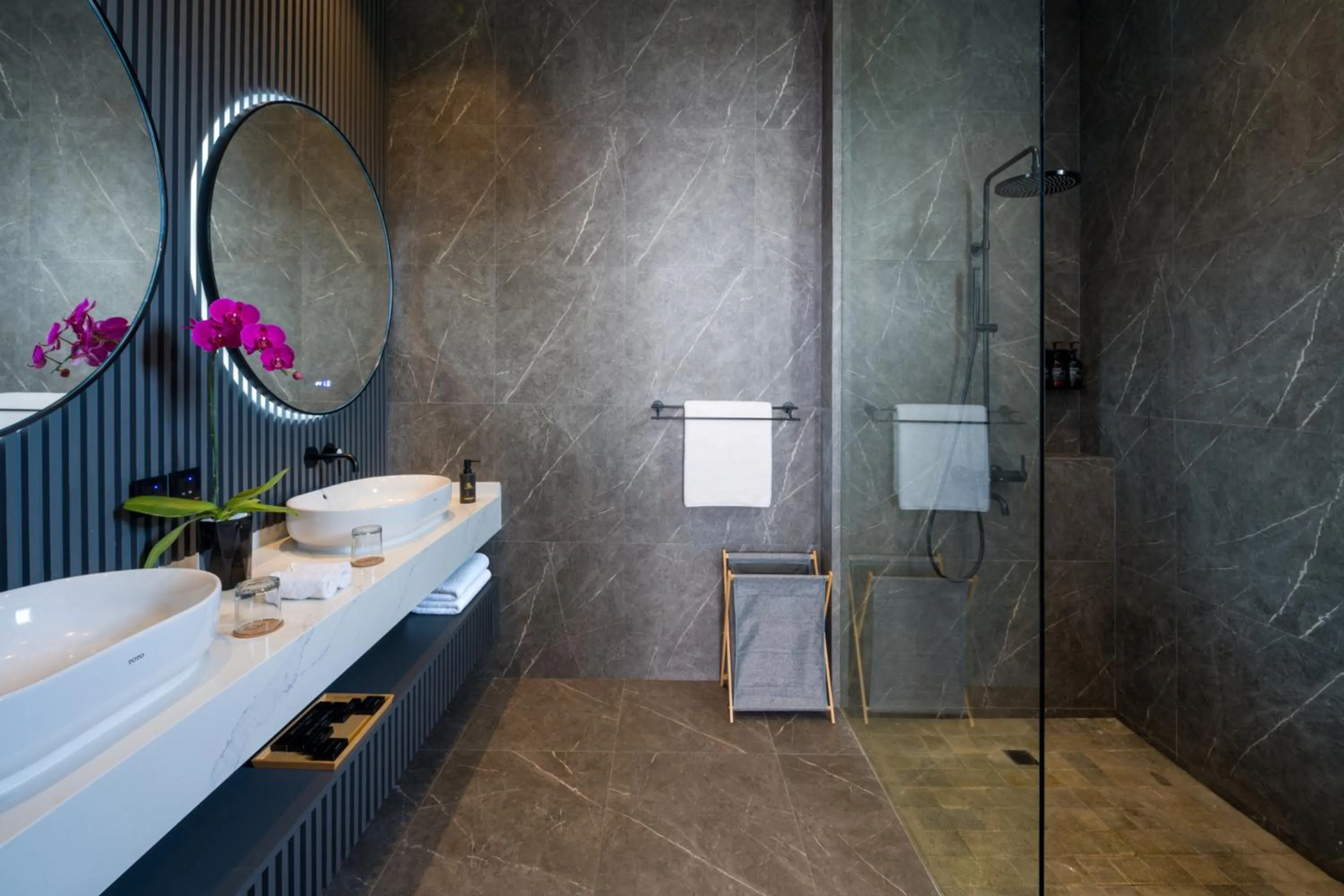 Shower in Umalas Creek Villas - Pool Villa with Shared Sauna & Ice Bath