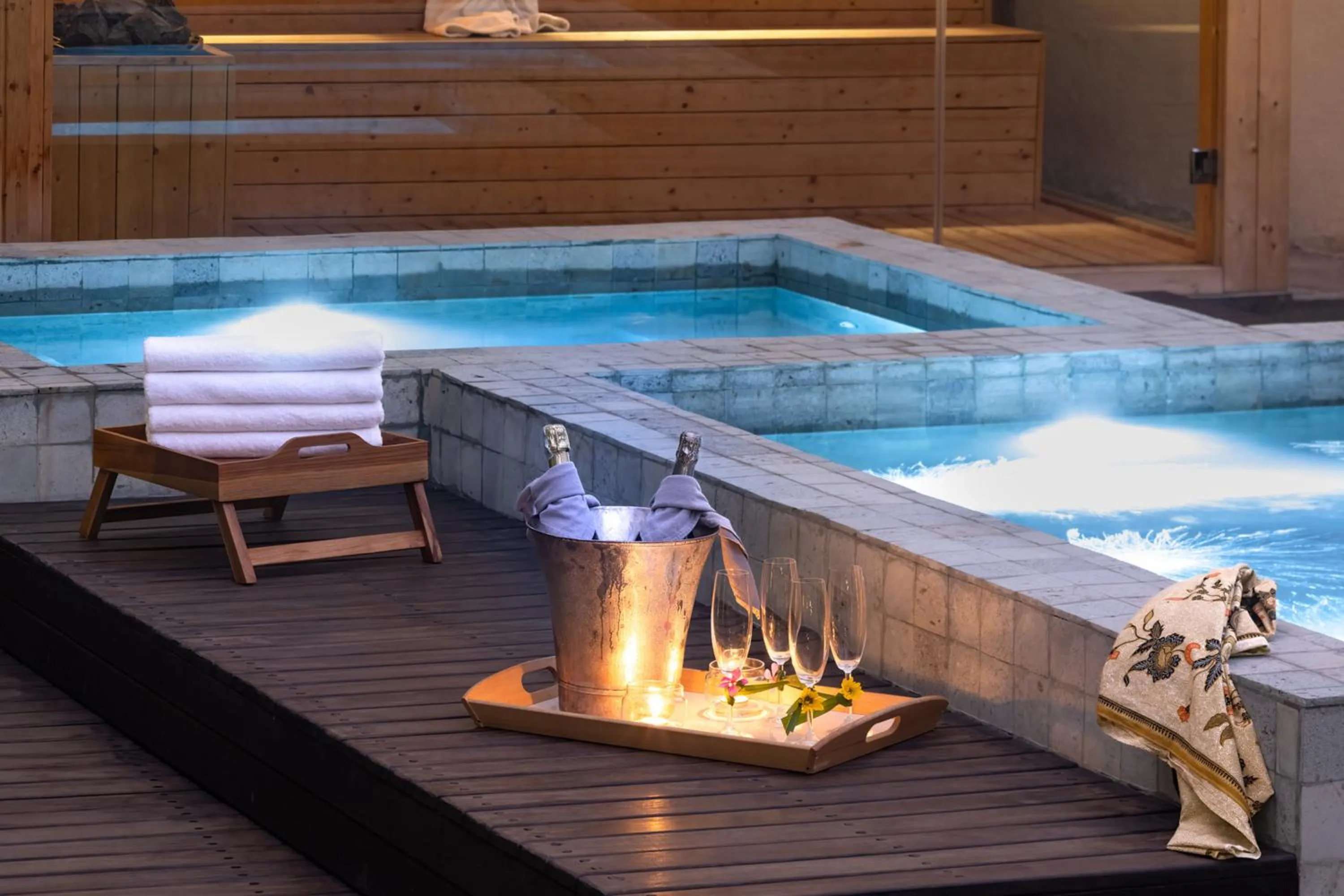 Sauna in Umalas Creek Villas - Pool Villa with Shared Sauna & Ice Bath