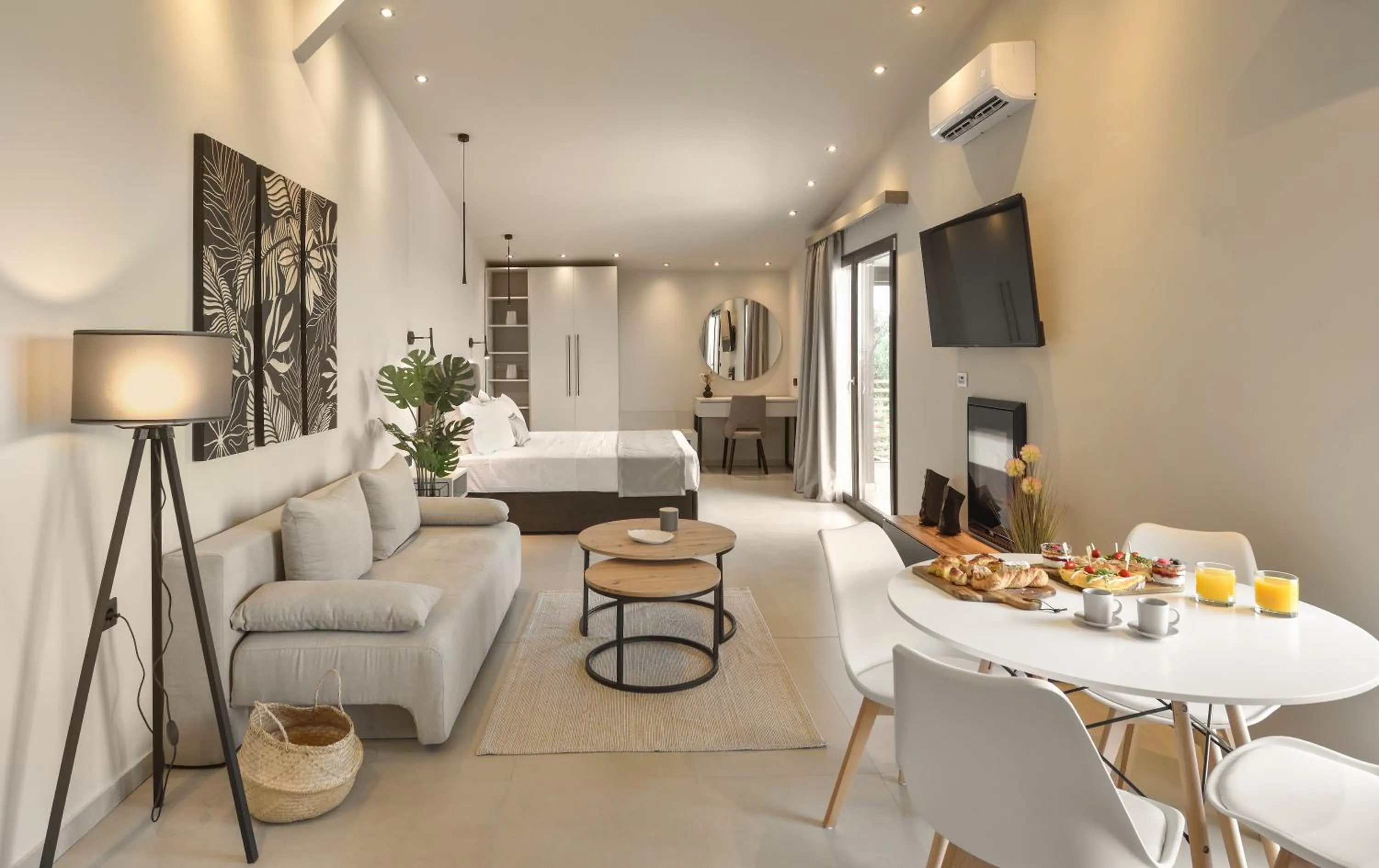 Food and drinks in Olive All-Seasons Suites, Panel Hospitality Homes & Villas