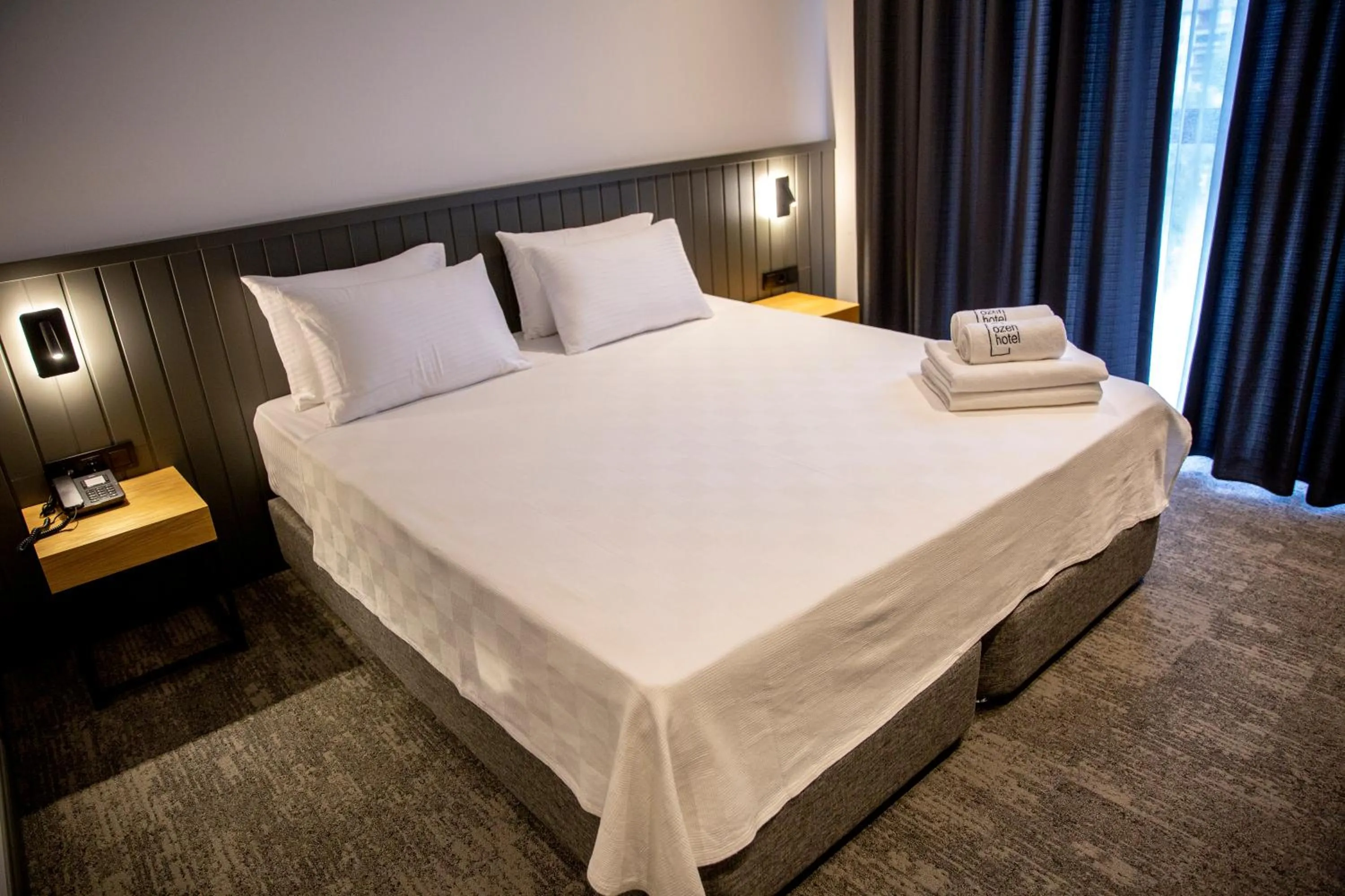 Bed in ÖZEN HOTEL