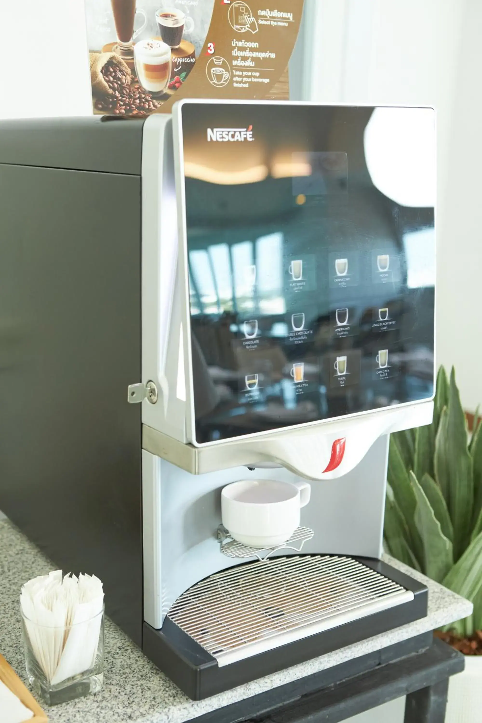 Buffet breakfast in NJOY Prestige Grand Hotel Don Mueang Buffet breakfast in NJOY Prestige Grand Hotel Don Mueang