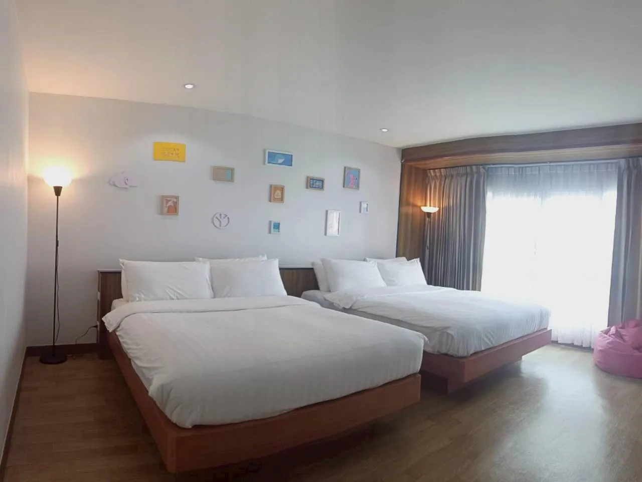 Bed in Cozy Donmueang Hotel