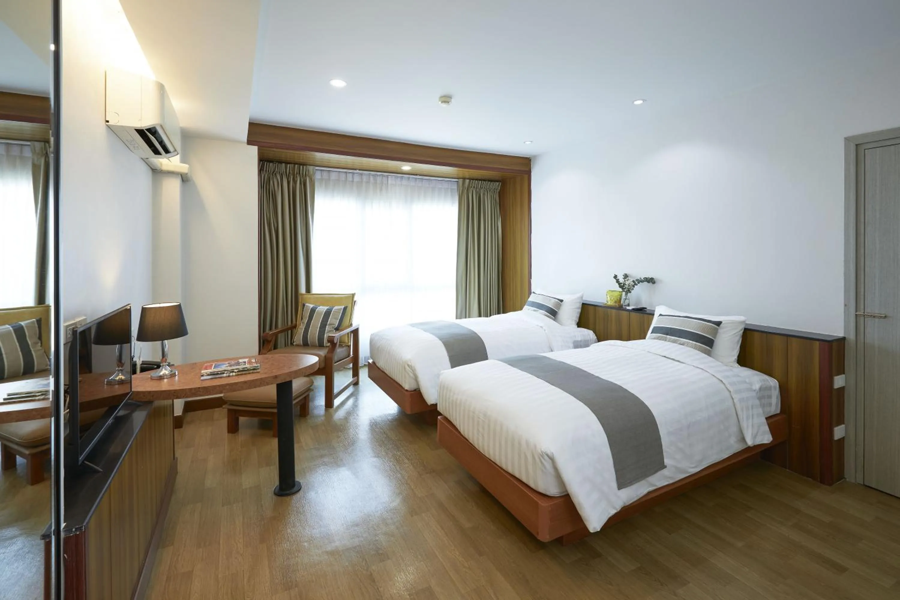 Bedroom in NJOY Prestige Grand Hotel Don Mueang