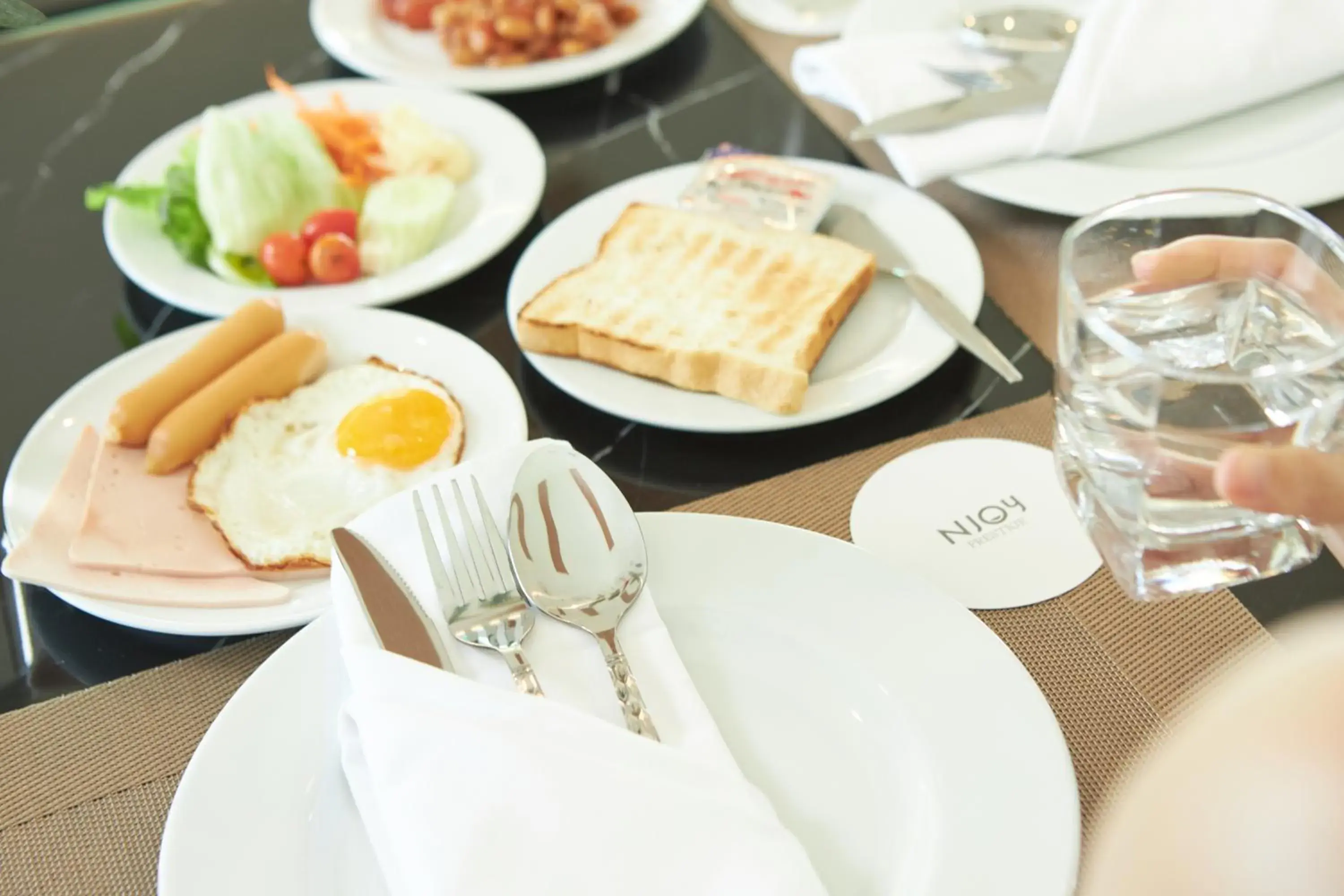 Breakfast in NJOY Prestige Grand Hotel Don Mueang Breakfast in NJOY Prestige Grand Hotel Don Mueang