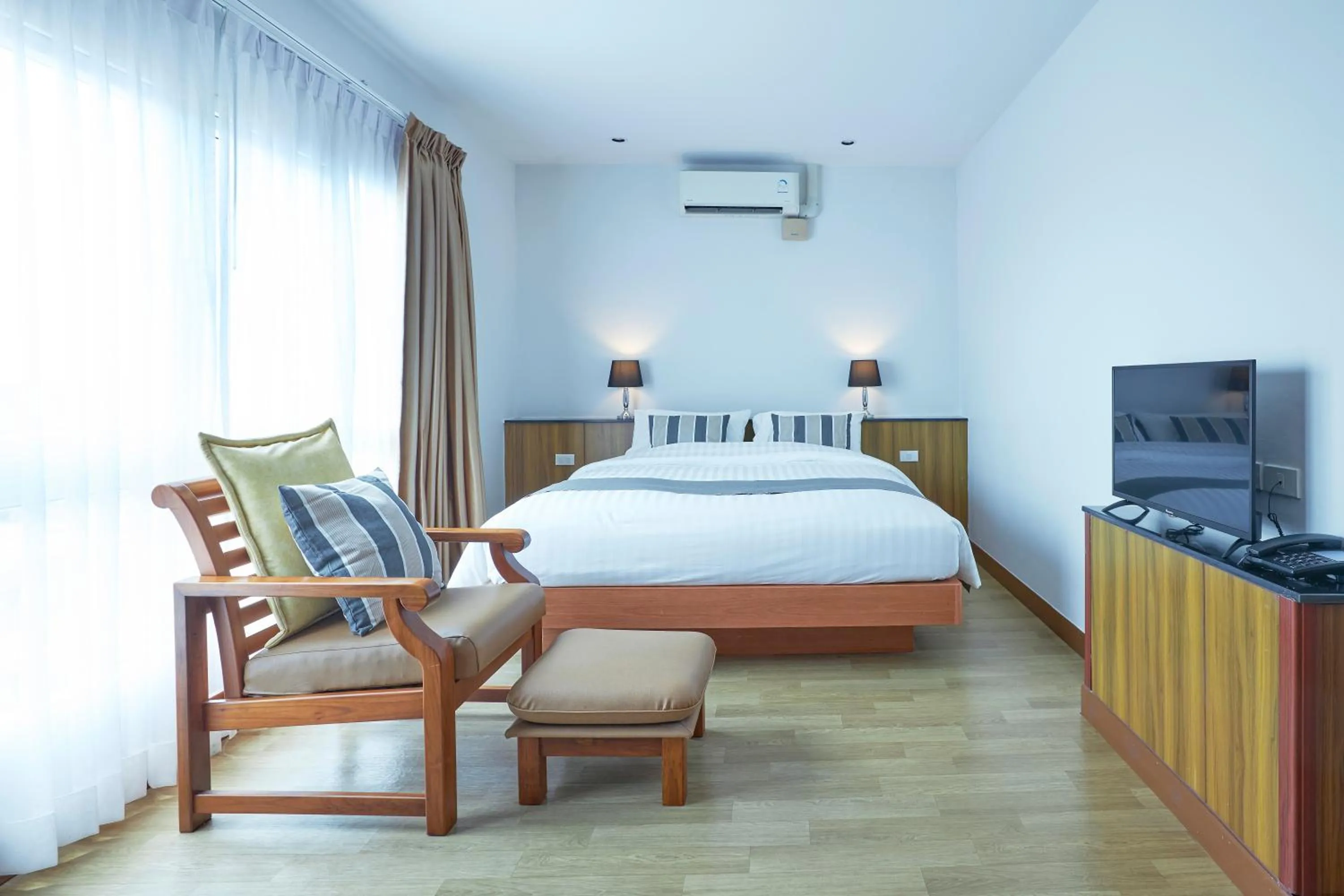 Bedroom in NJOY Prestige Grand Hotel Don Mueang