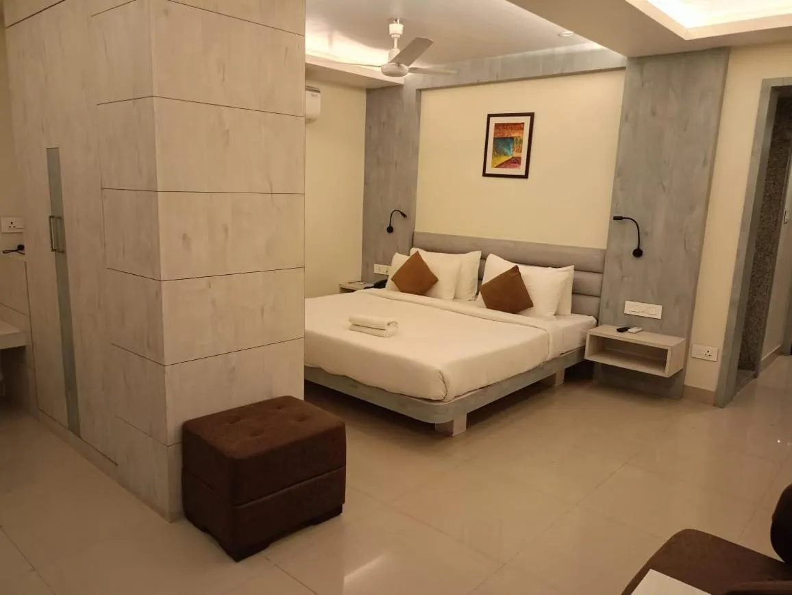 Photo of the whole room, Bed in Hotel Rishiraj, Nagaon