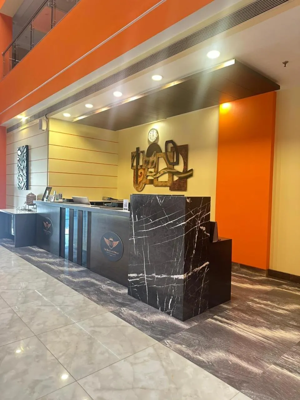 Lobby or reception in The Radiant Swan