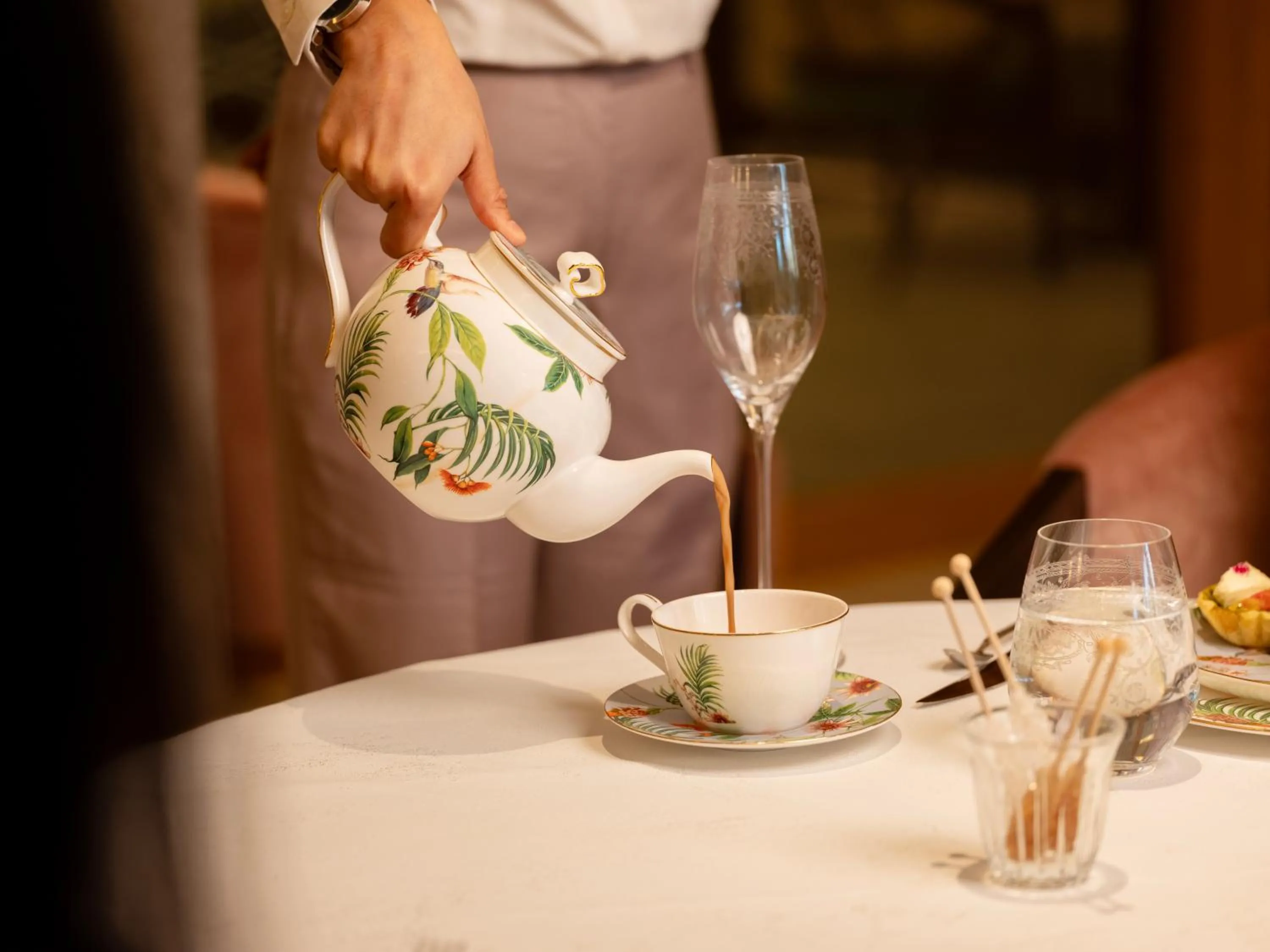 Food close-up in The Leela Hyderabad Banjara Hills