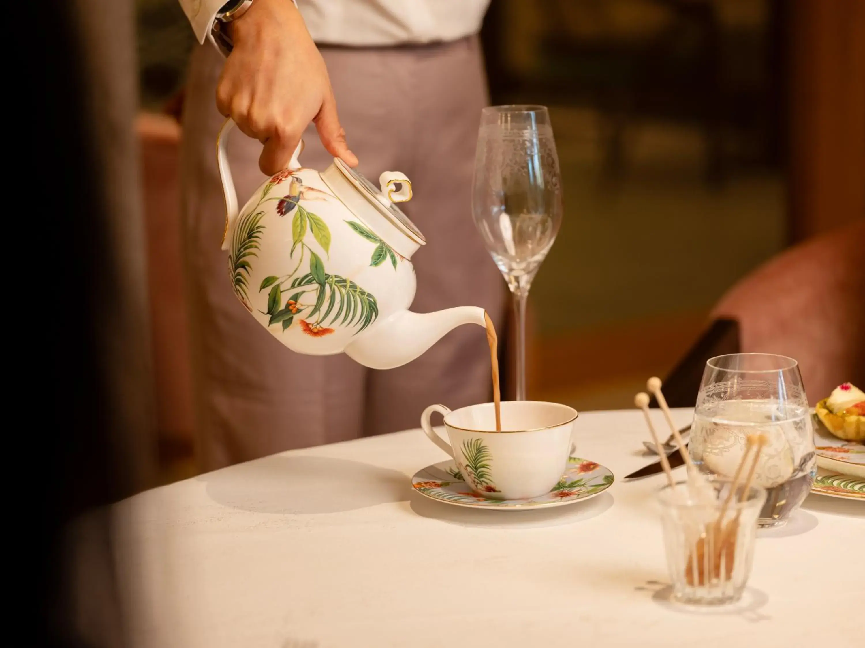 Food close-up in The Leela Hyderabad Banjara Hills Food close-up in The Leela Hyderabad Banjara Hills