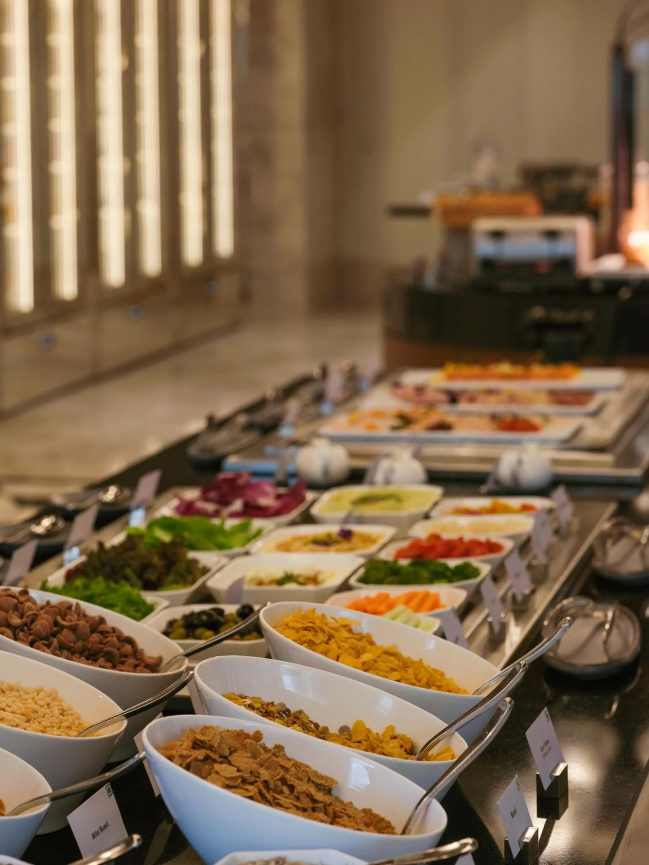 Breakfast in The Leela Hyderabad Banjara Hills