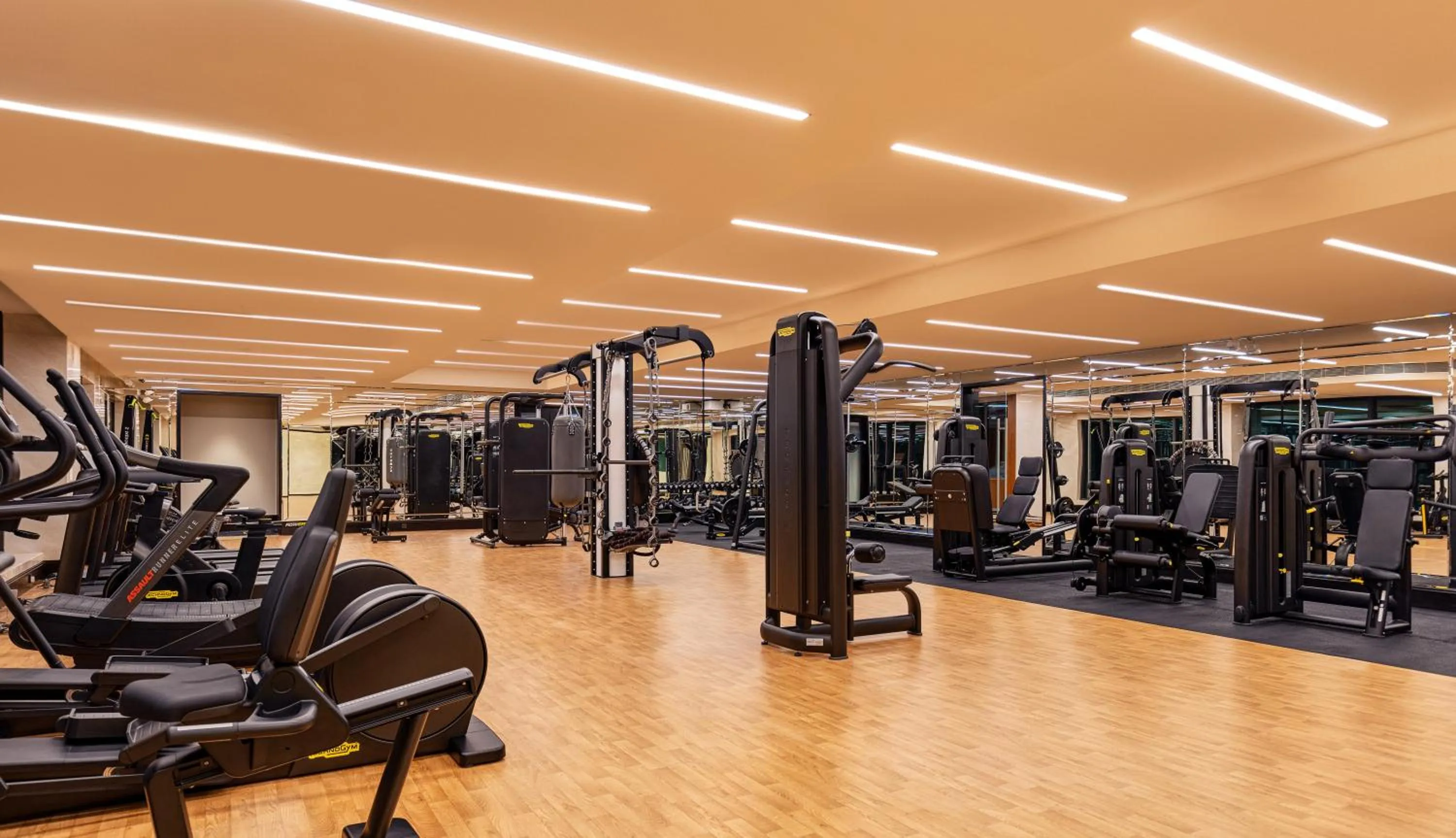 Fitness centre/facilities in The Leela Hyderabad Banjara Hills
