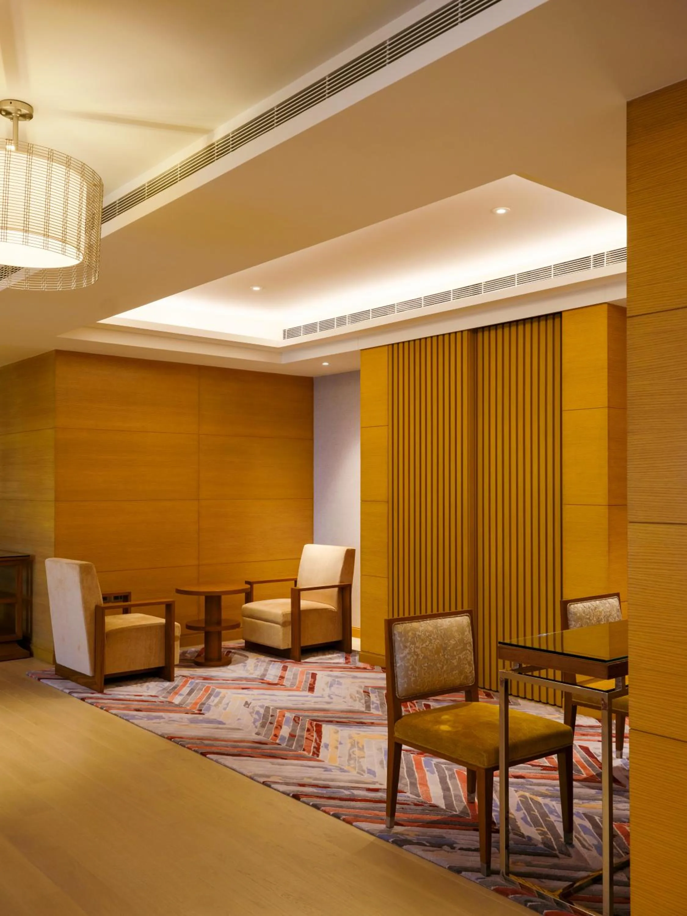 Lounge or bar in The Leela Hyderabad Banjara Hills