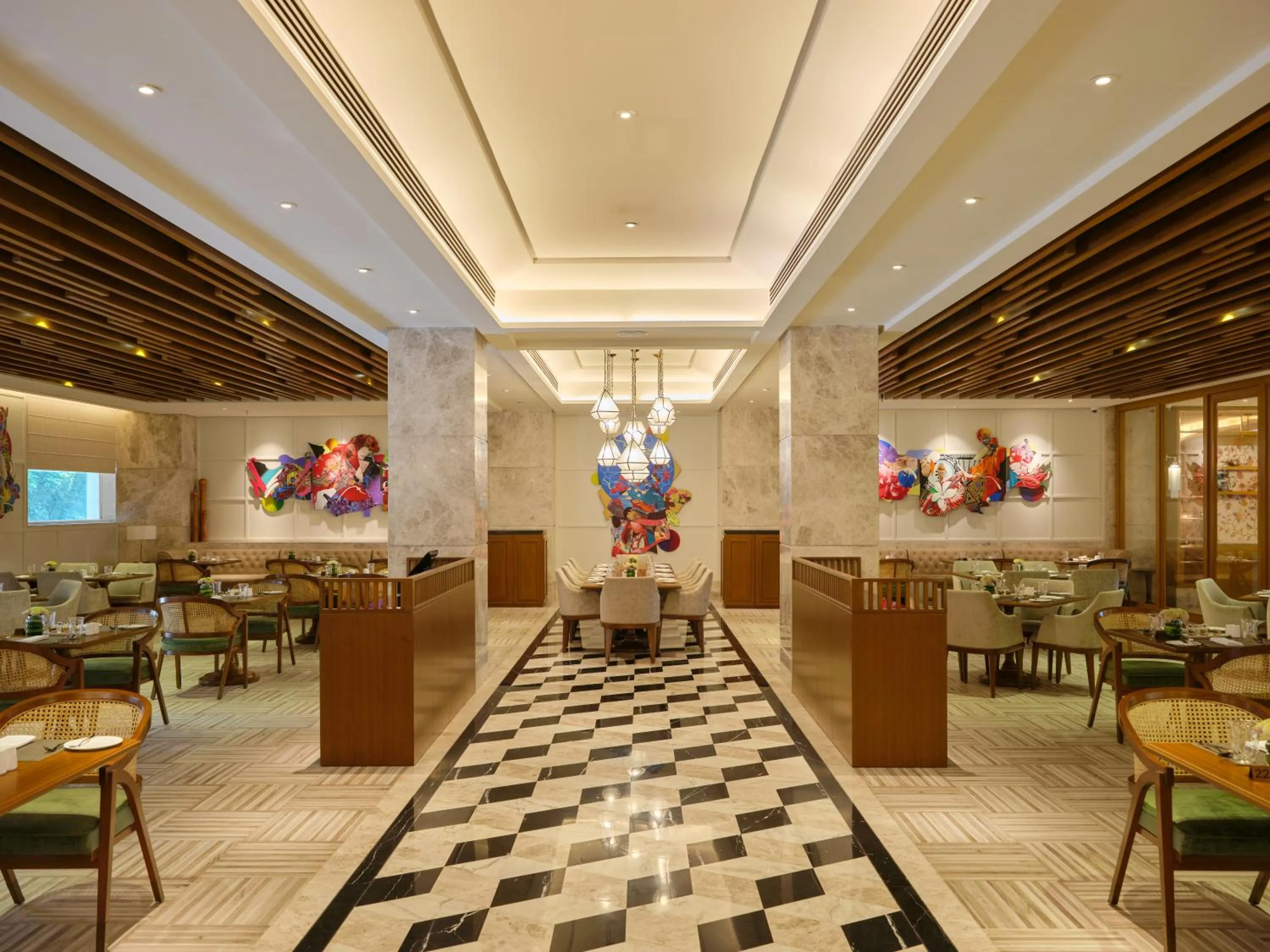 Restaurant/places to eat in The Leela Hyderabad Banjara Hills