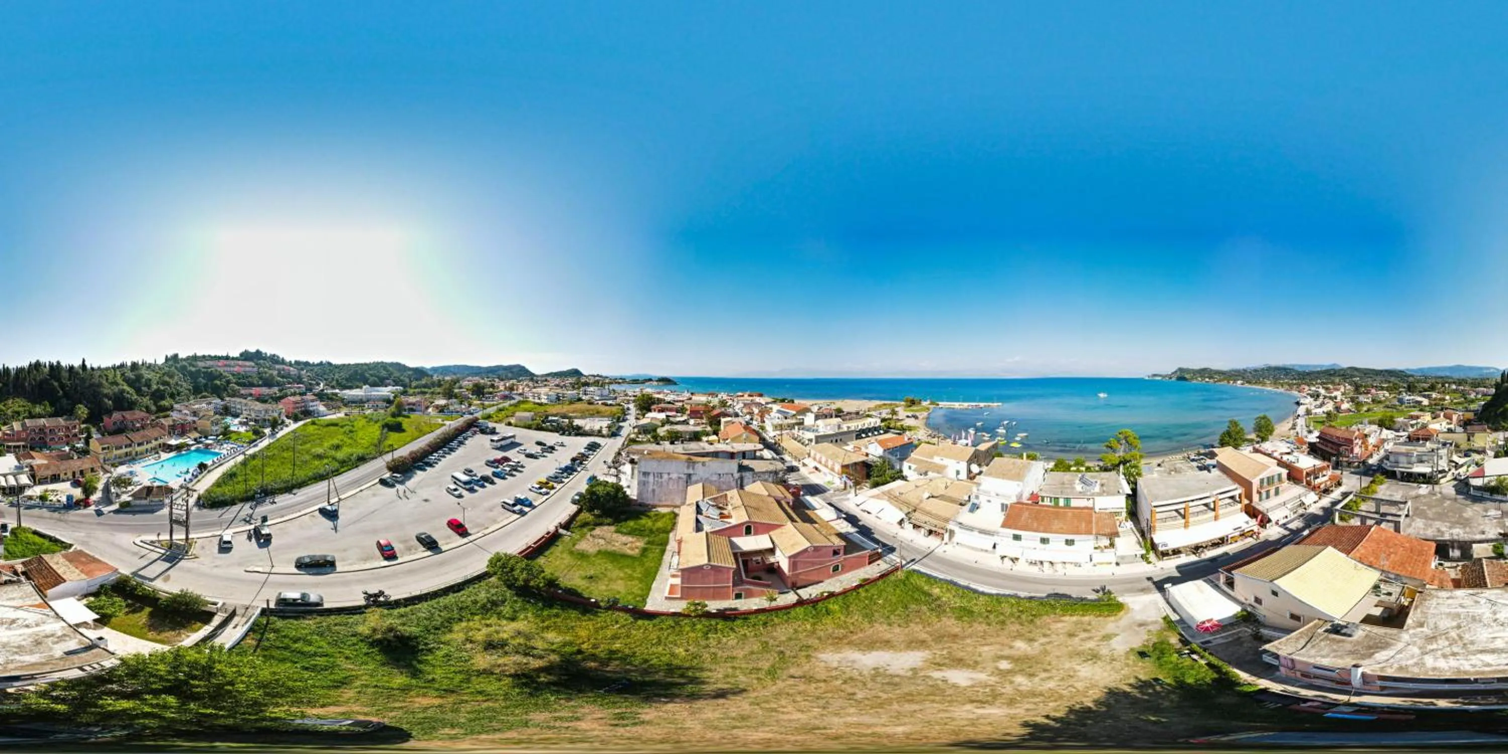 Bird's eye view in Alexandra's Apartments