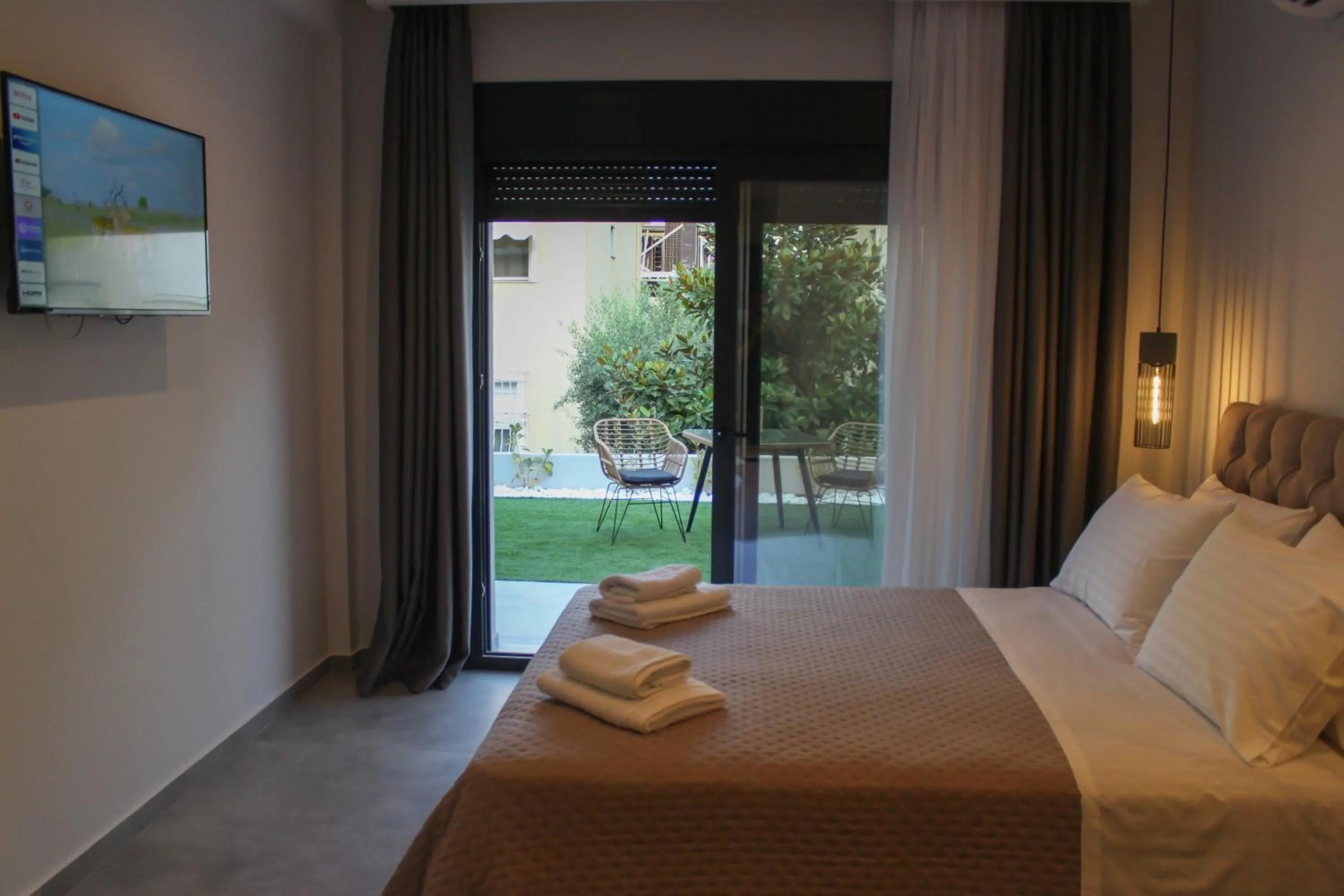 Bed in Dunes Luxury Apartments