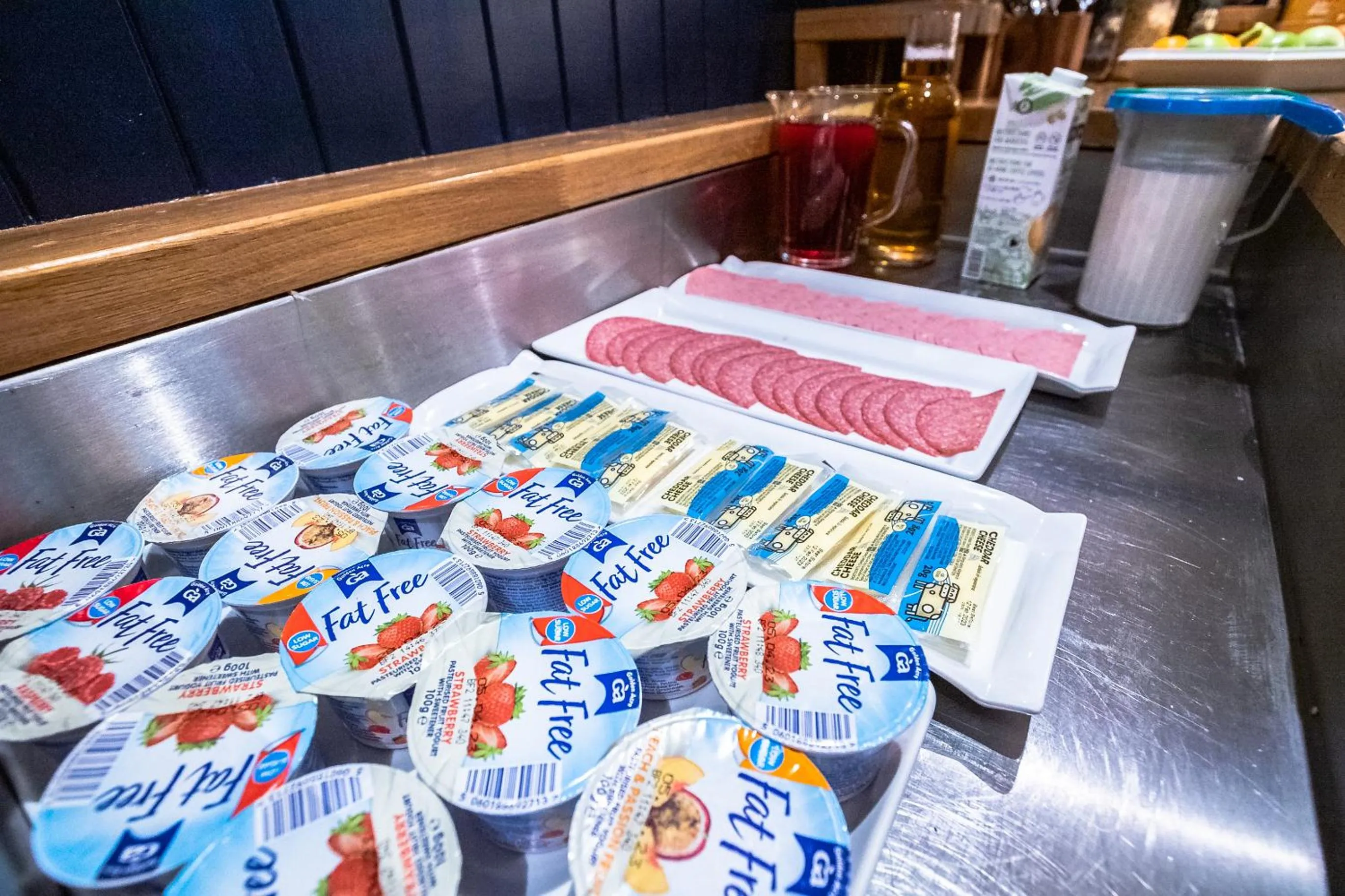 Buffet breakfast in Castlefield Hotel