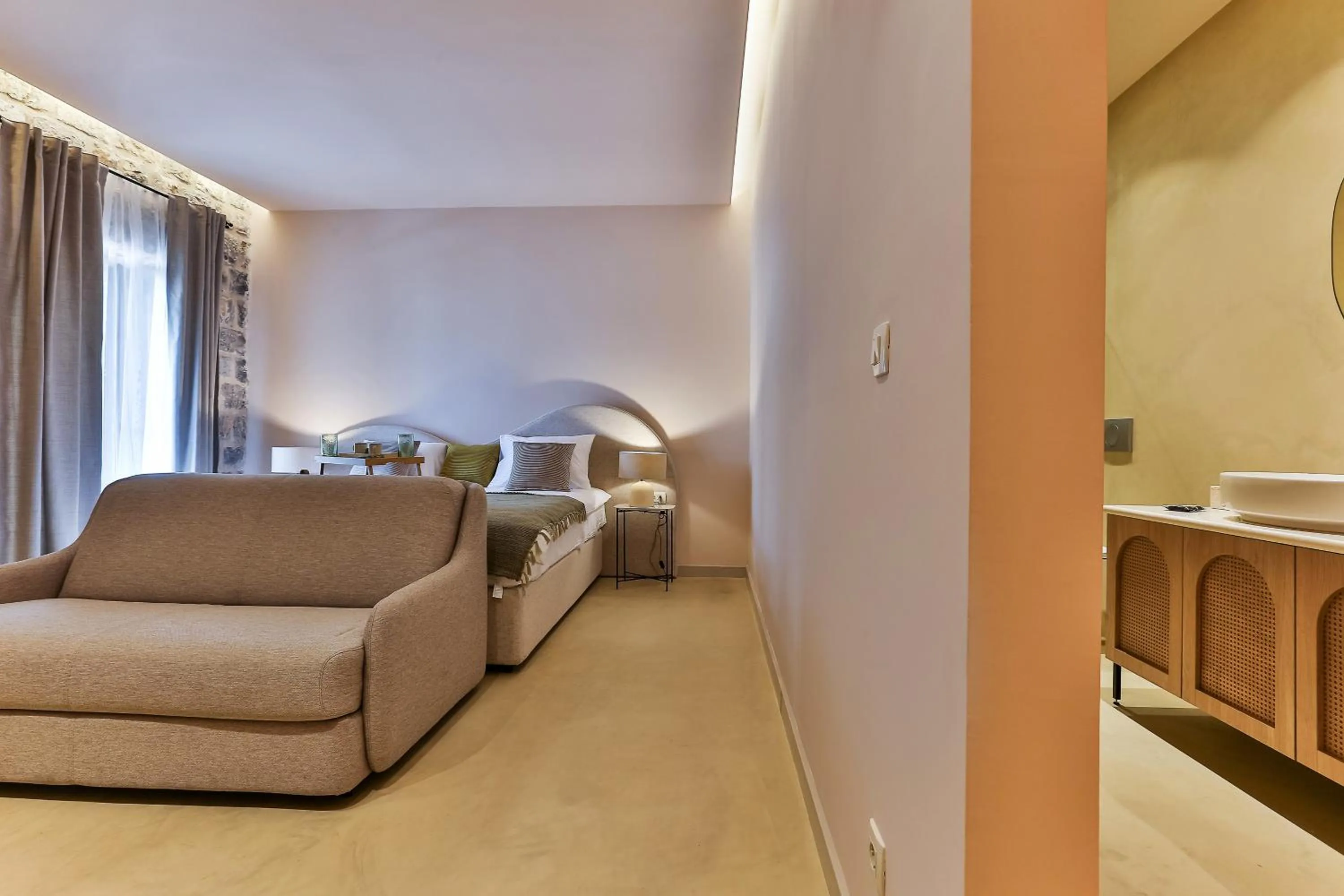 Living room, Bed in Boutique hotel Ruzmarin SPA & Garden by Aycon