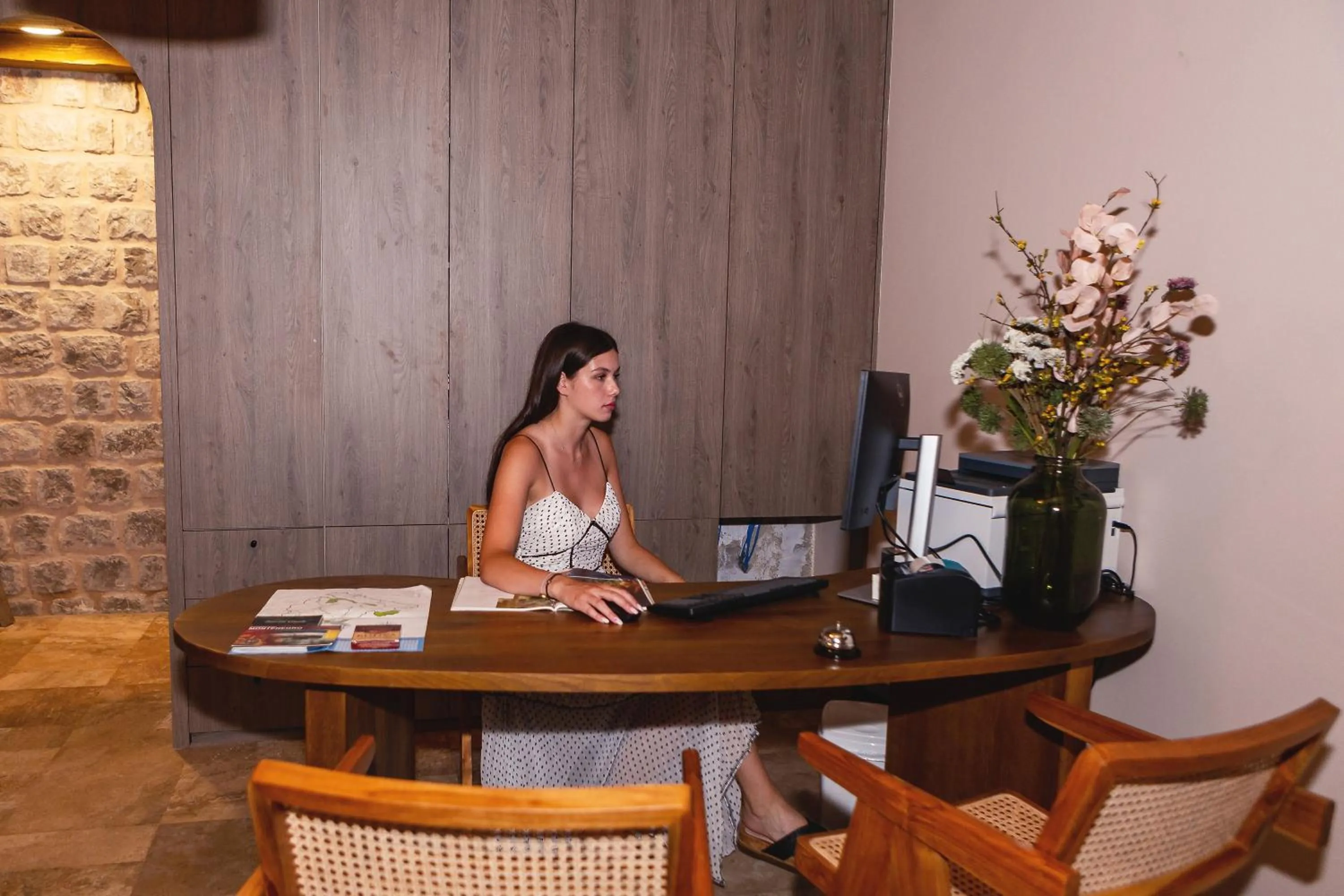 Lobby or reception in Boutique hotel Ruzmarin SPA & Garden by Aycon