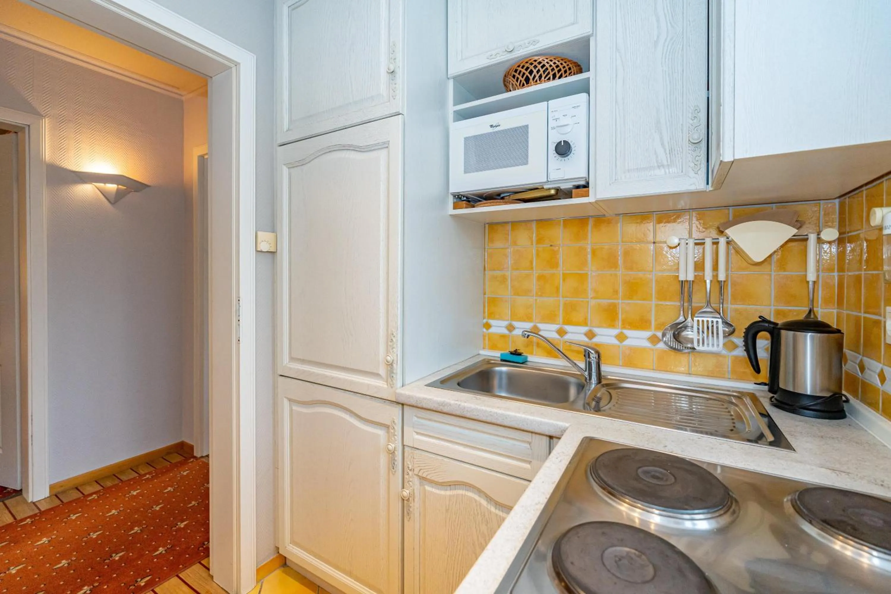 Kitchen or kitchenette in Bungalow Nici