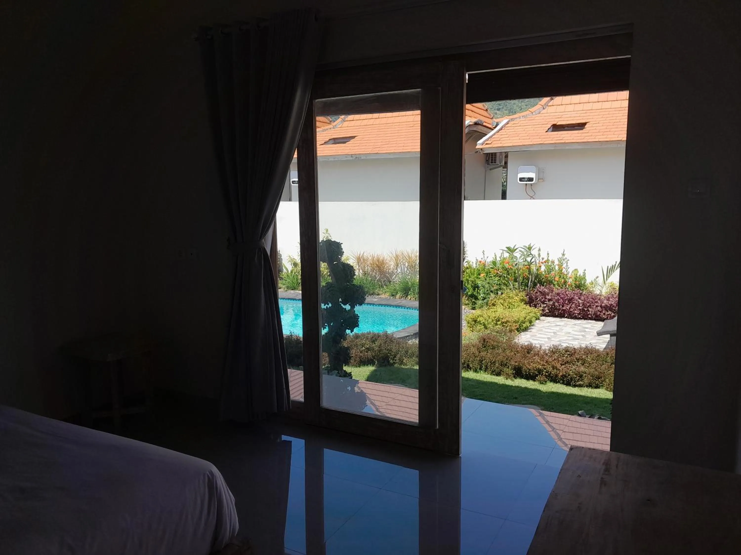 Balcony/Terrace in Maha Rama Villas Amed