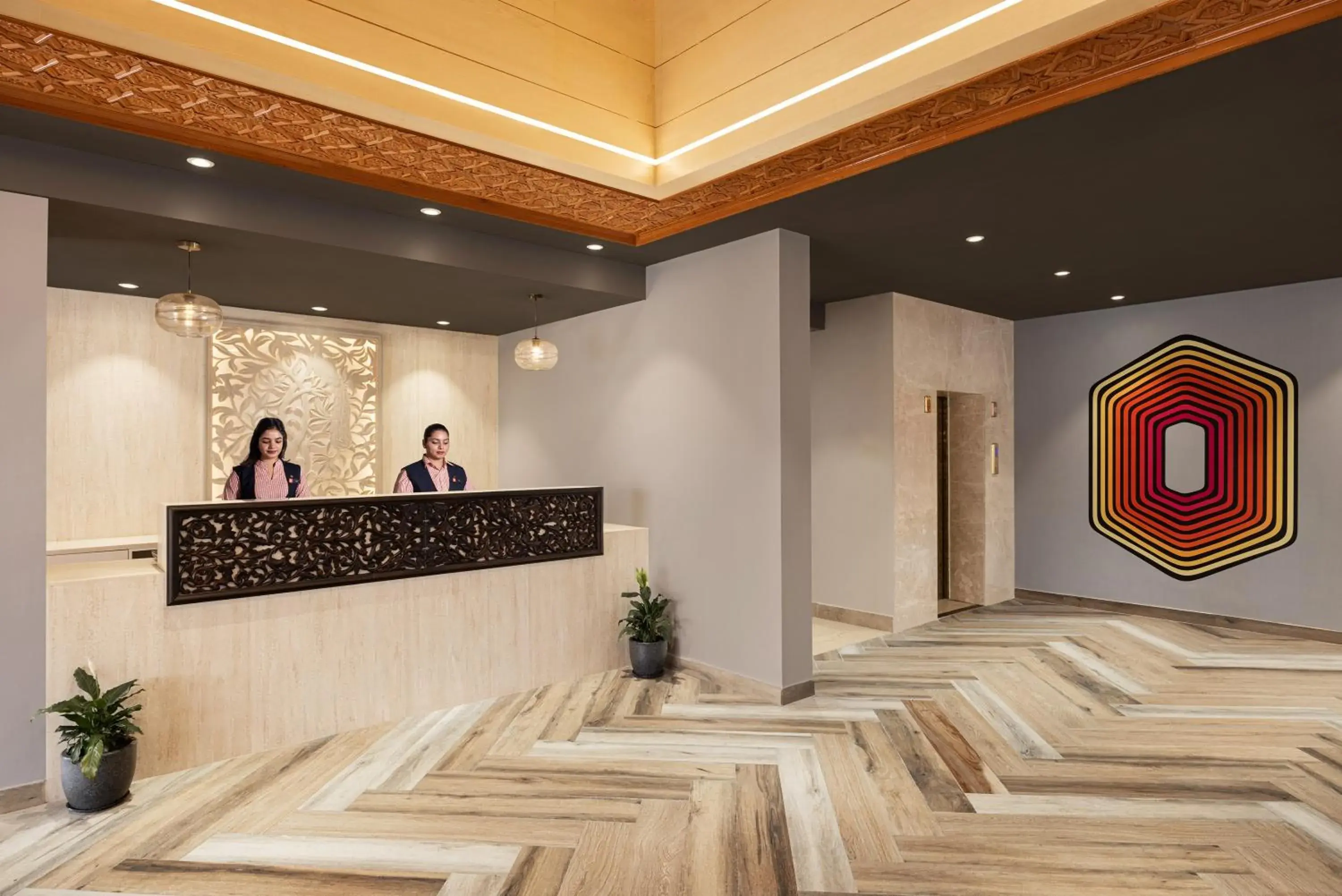 Lobby or reception in Ginger Srinagar Barzulla Near Srinagar Airport Lobby or reception in Ginger Srinagar Barzulla Near Srinagar Airport