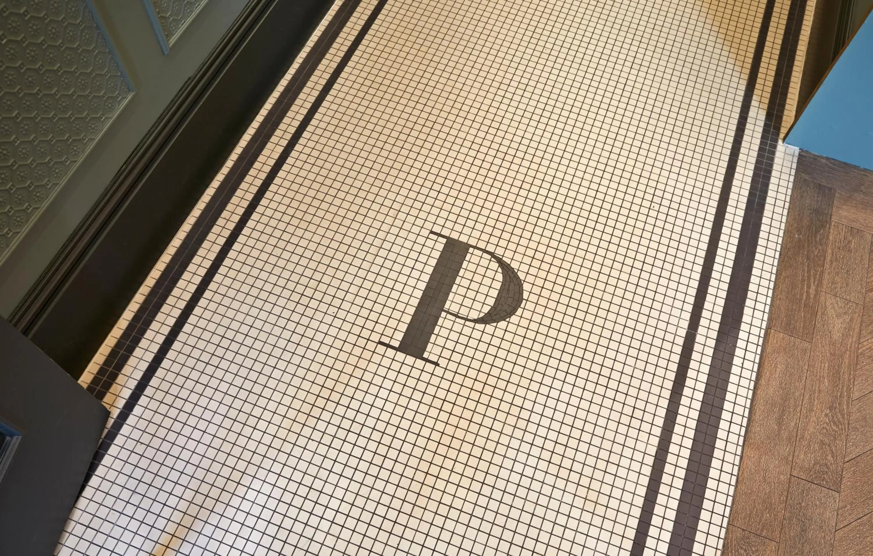 Property logo or sign in The Portico Hotel