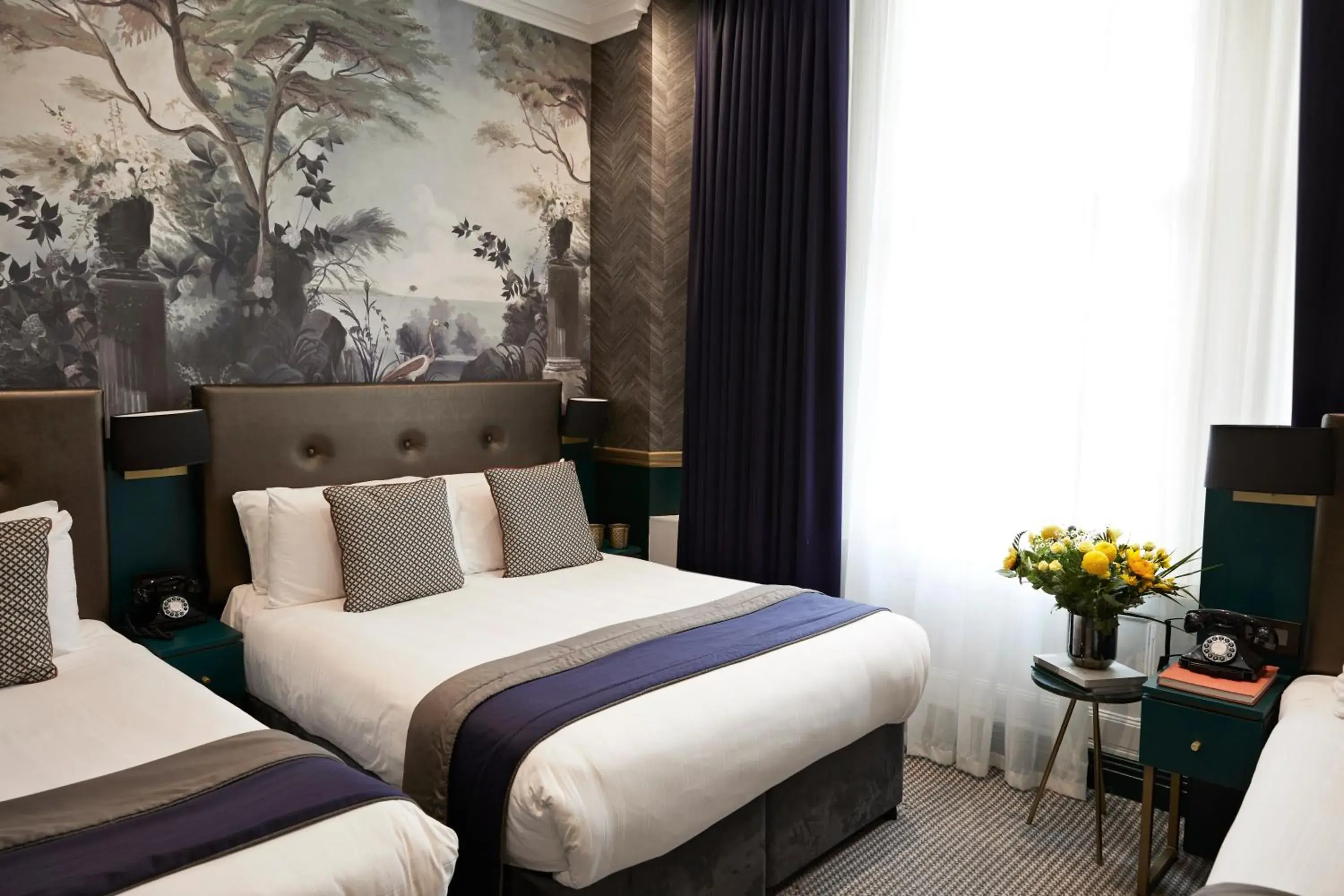 Bed in The Portico Hotel Bed in The Portico Hotel