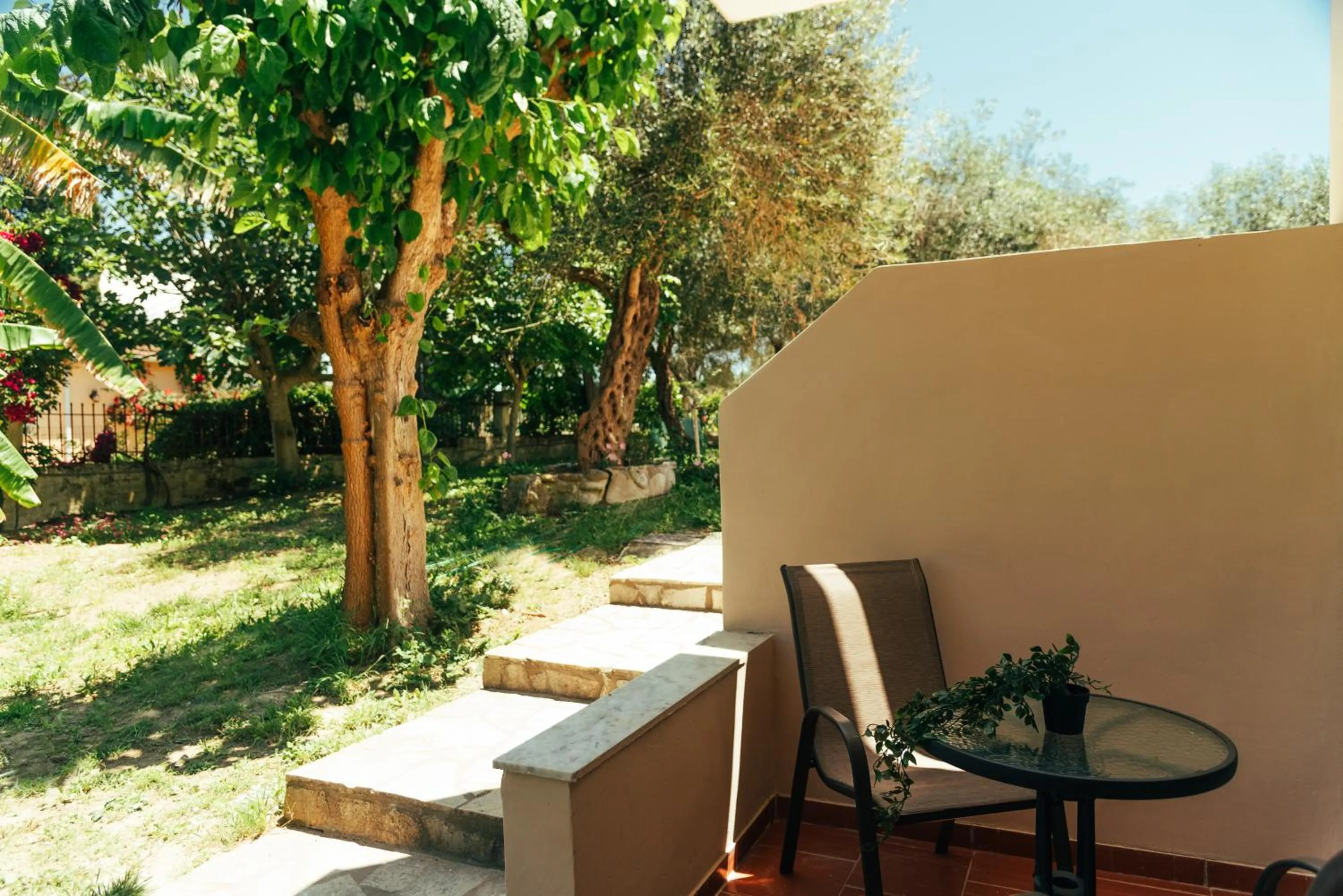 Patio in Calypso Resort Kavos