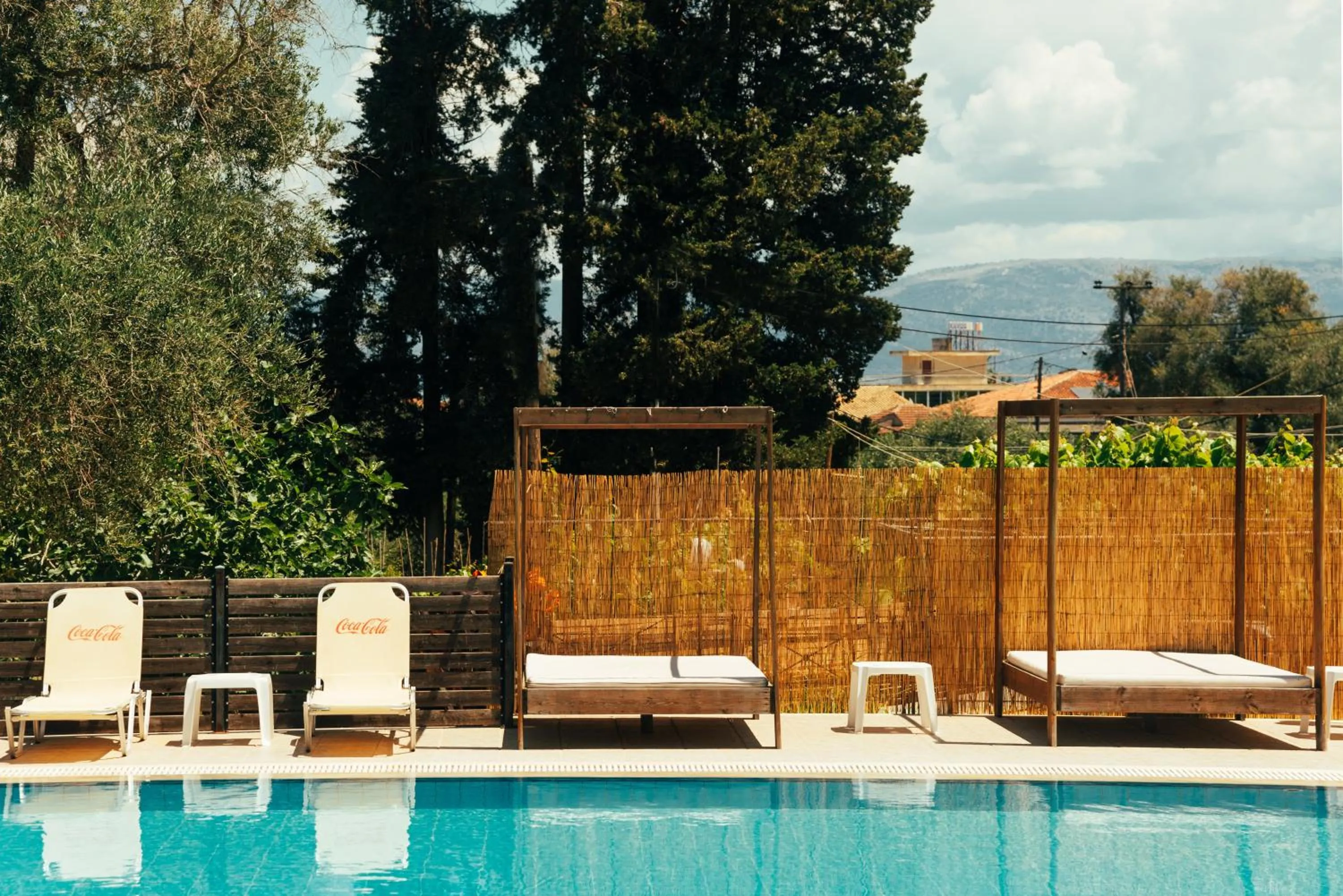 Pool view in Calypso Resort Kavos