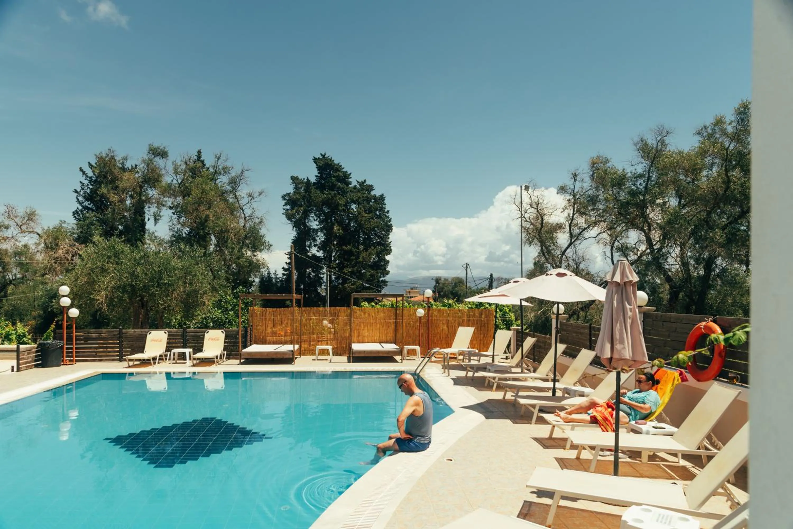 group of guests in Calypso Resort Kavos