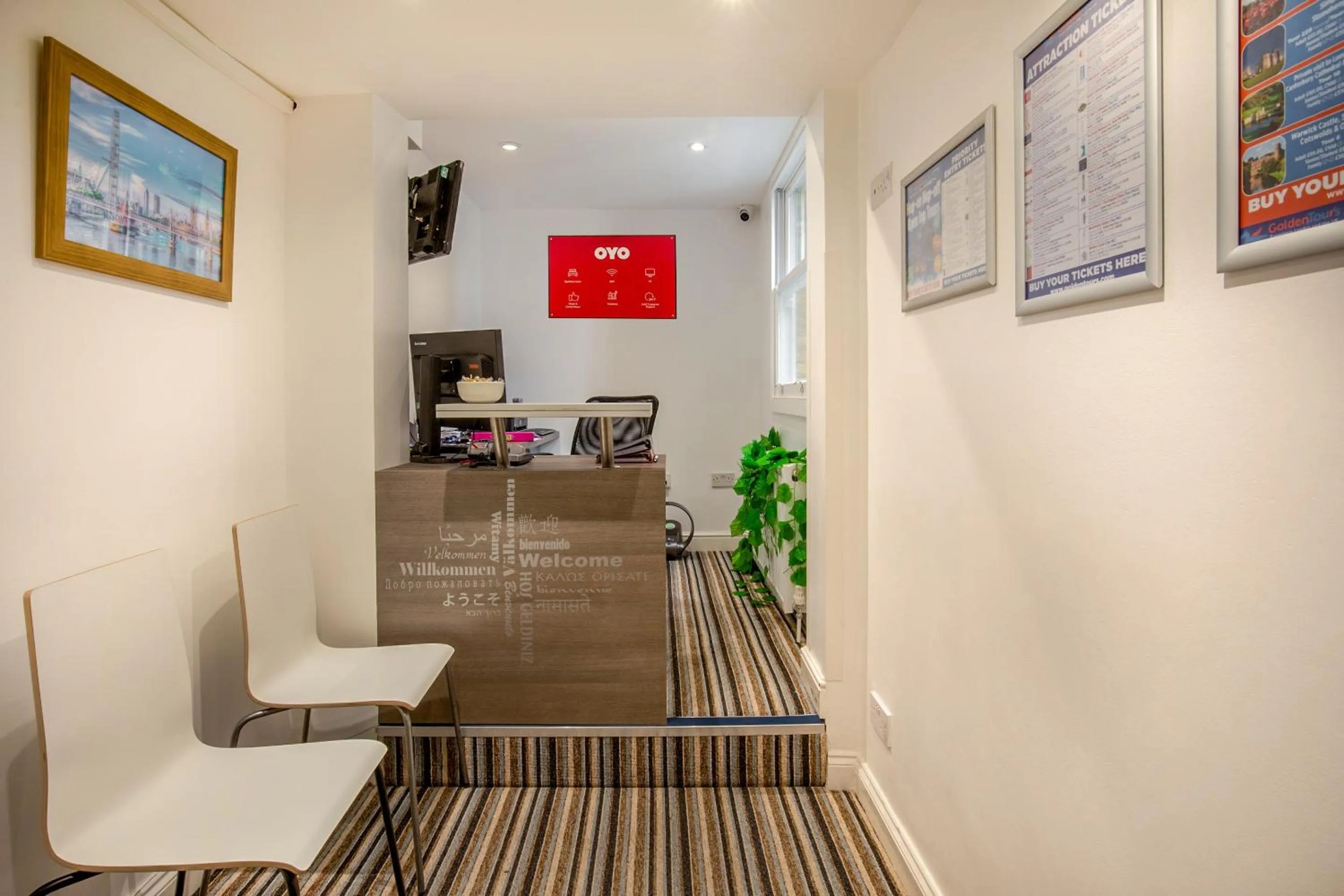 Lobby or reception in OYO Bakers Hotel London Victoria