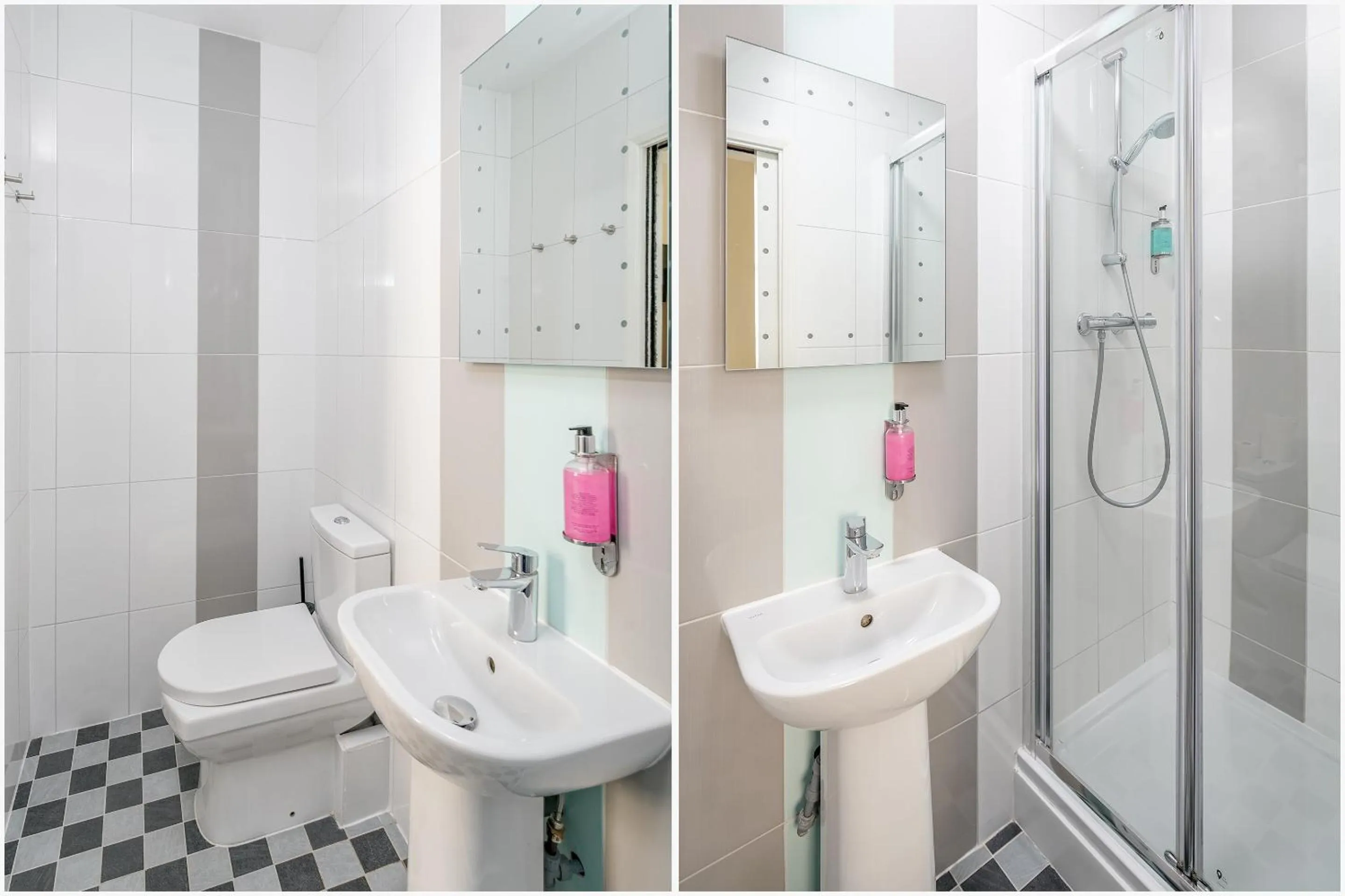 Bathroom in OYO Bakers Hotel London Victoria