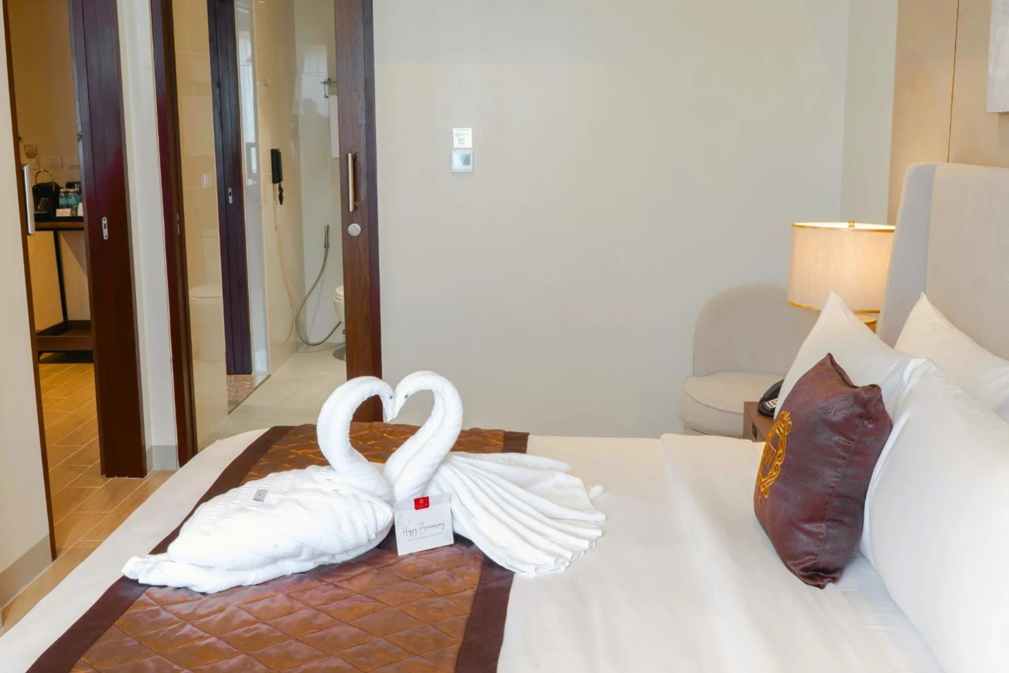 Bed in Grand Westside Manila Bay