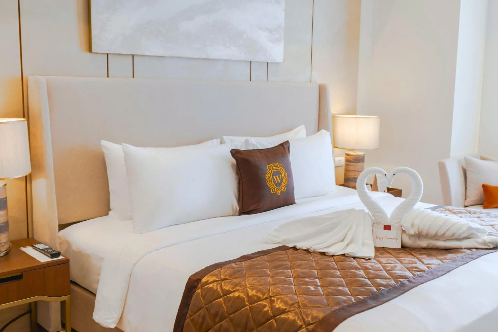 Bed in Grand Westside Manila Bay