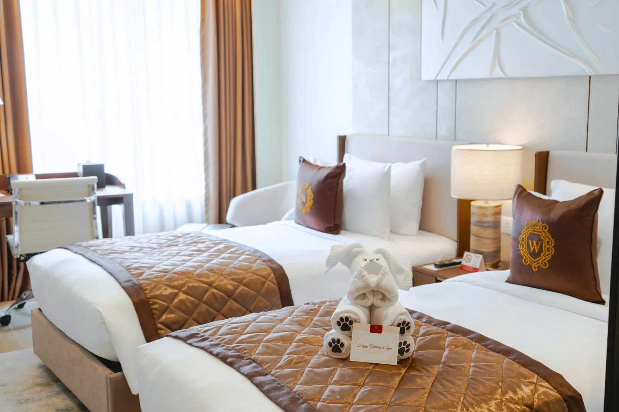 Bed in Grand Westside Manila Bay