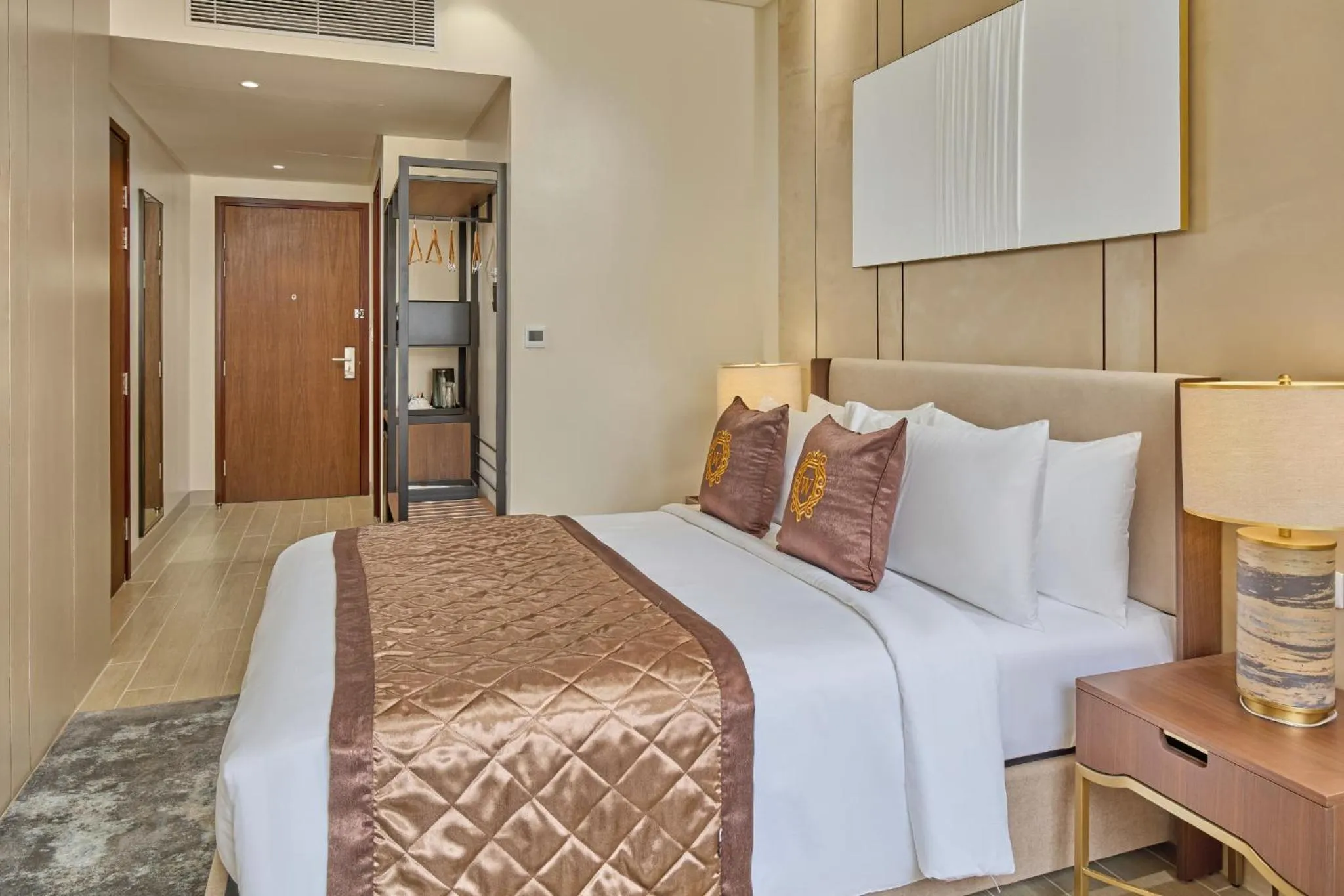 Bed in Grand Westside Manila Bay