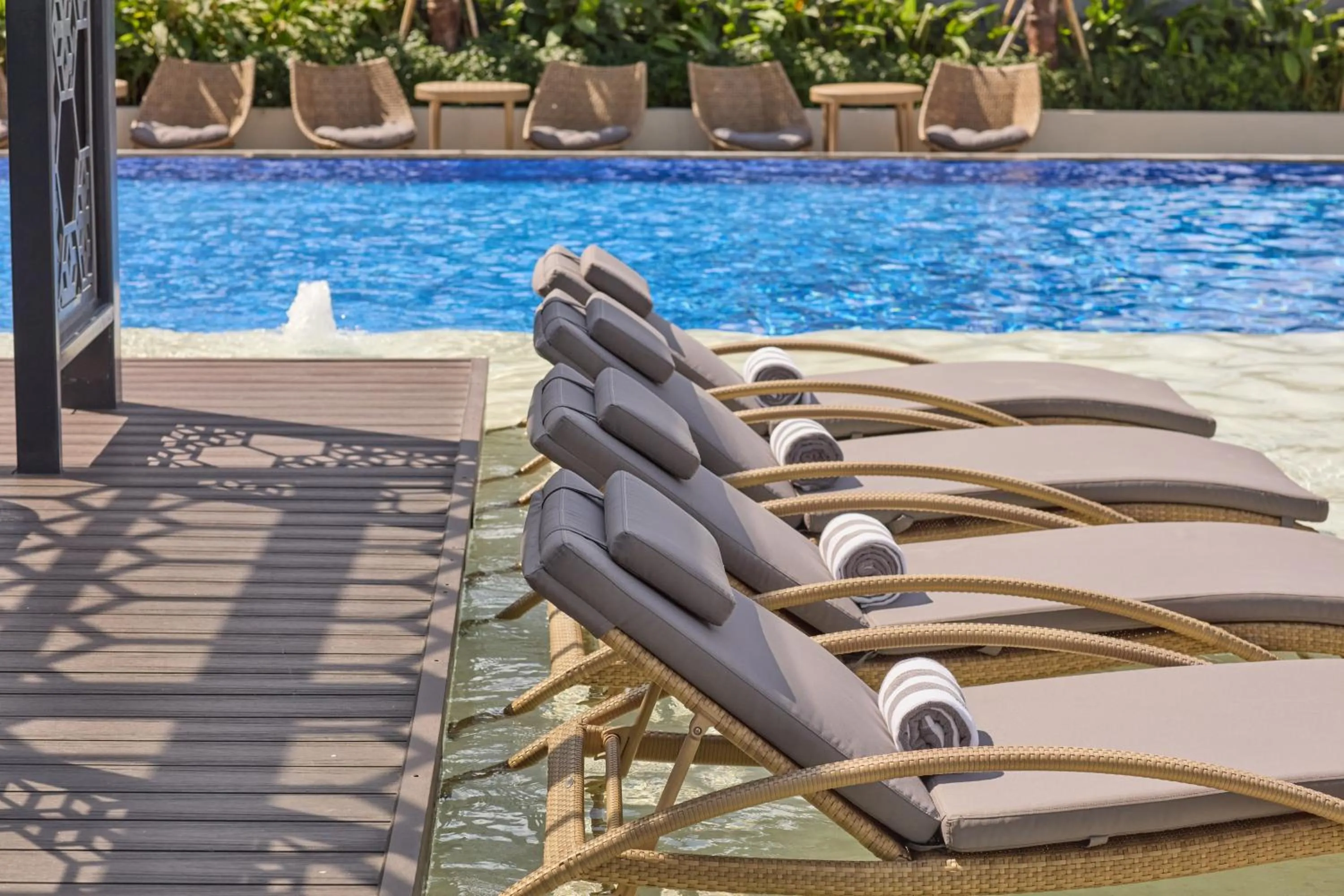 Swimming pool in Grand Westside Manila Bay