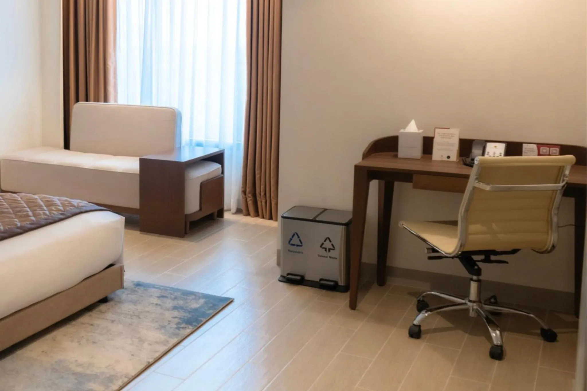 Seating area in Grand Westside Manila Bay