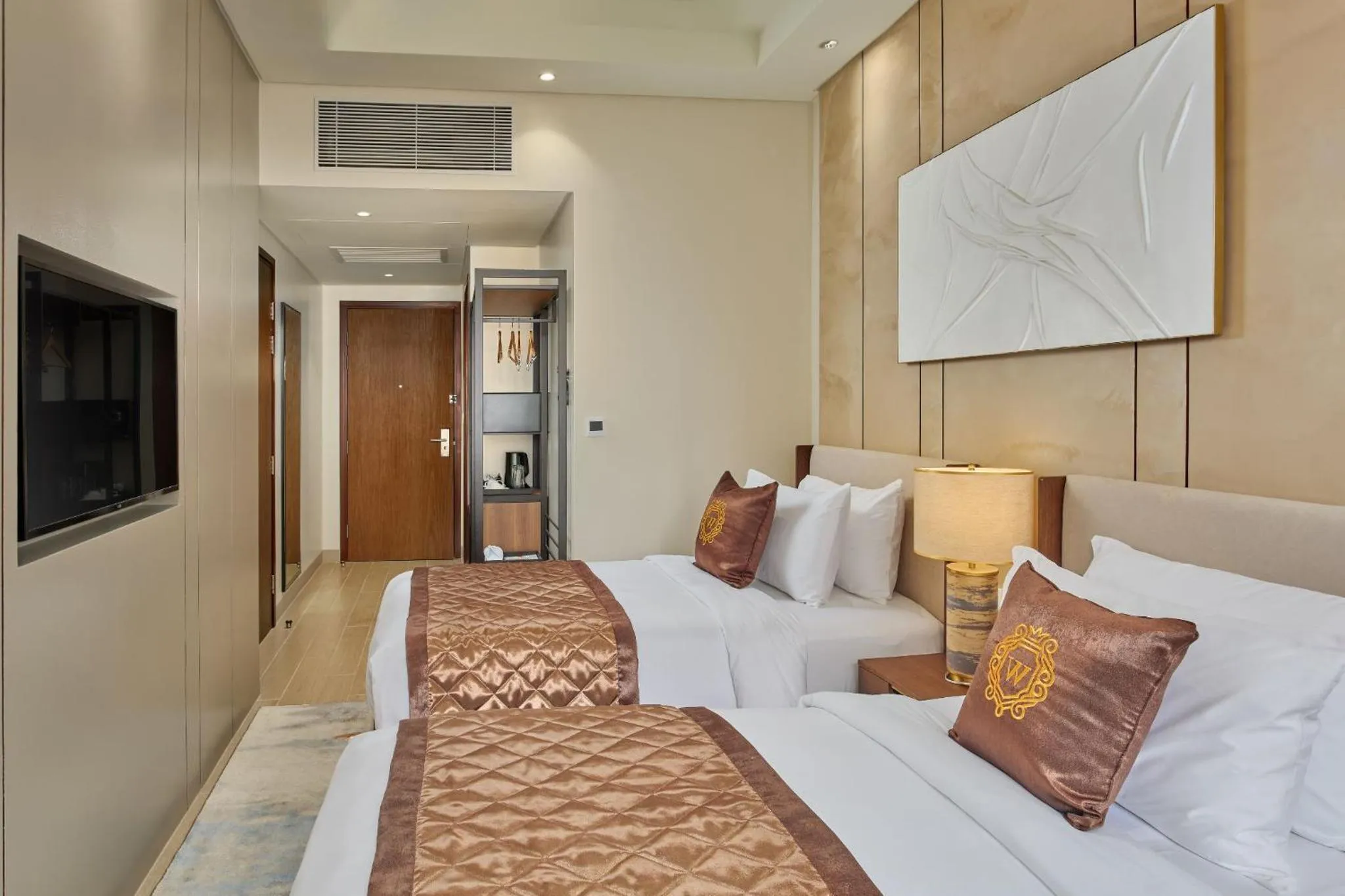 Bed in Grand Westside Manila Bay