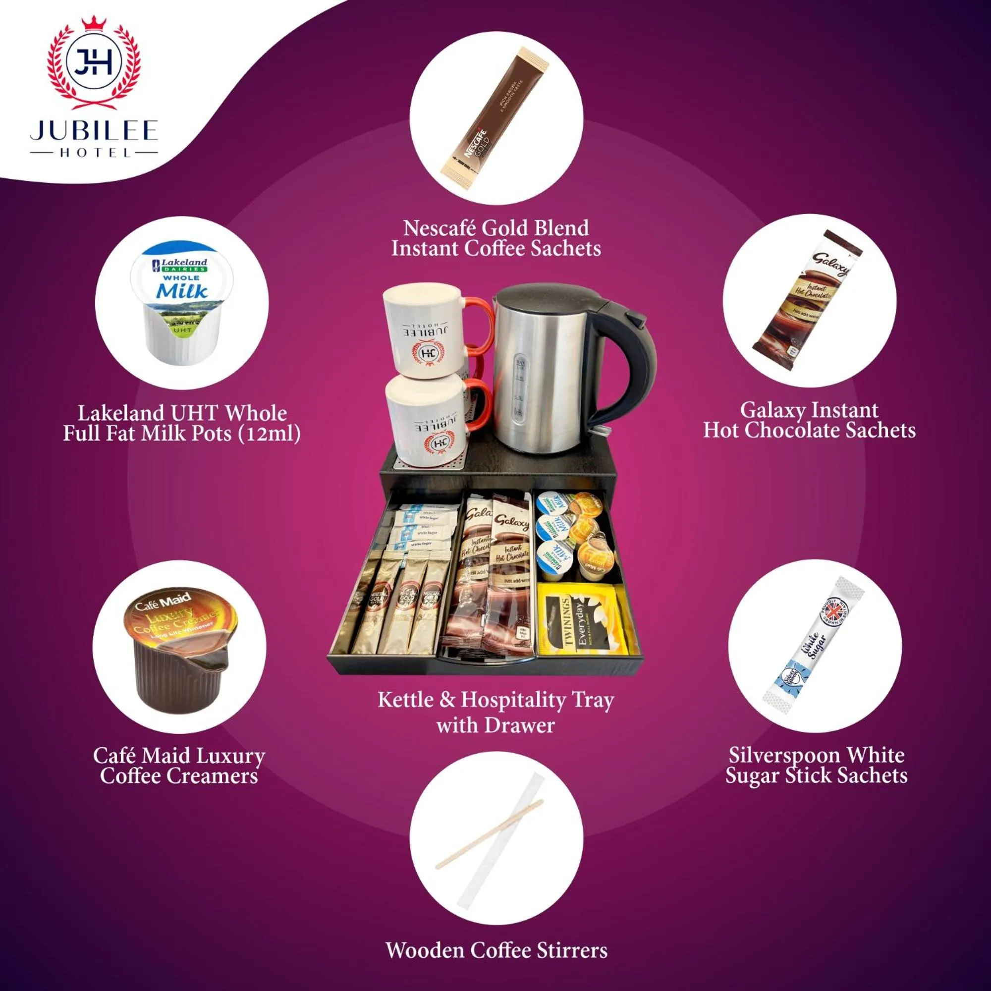 Coffee/tea facilities in Jubilee Hotel Victoria