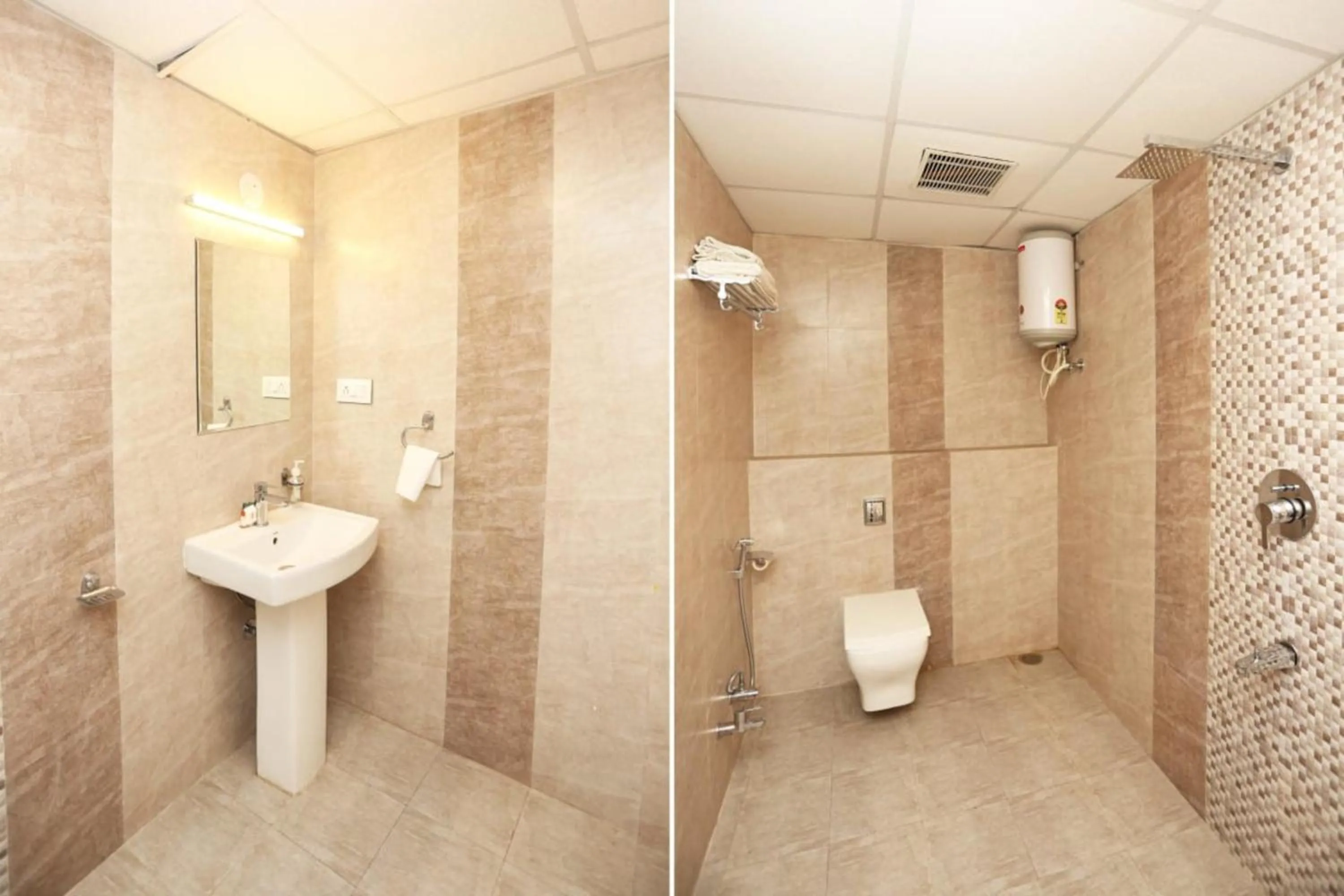 Bathroom in Hotel Global Inn