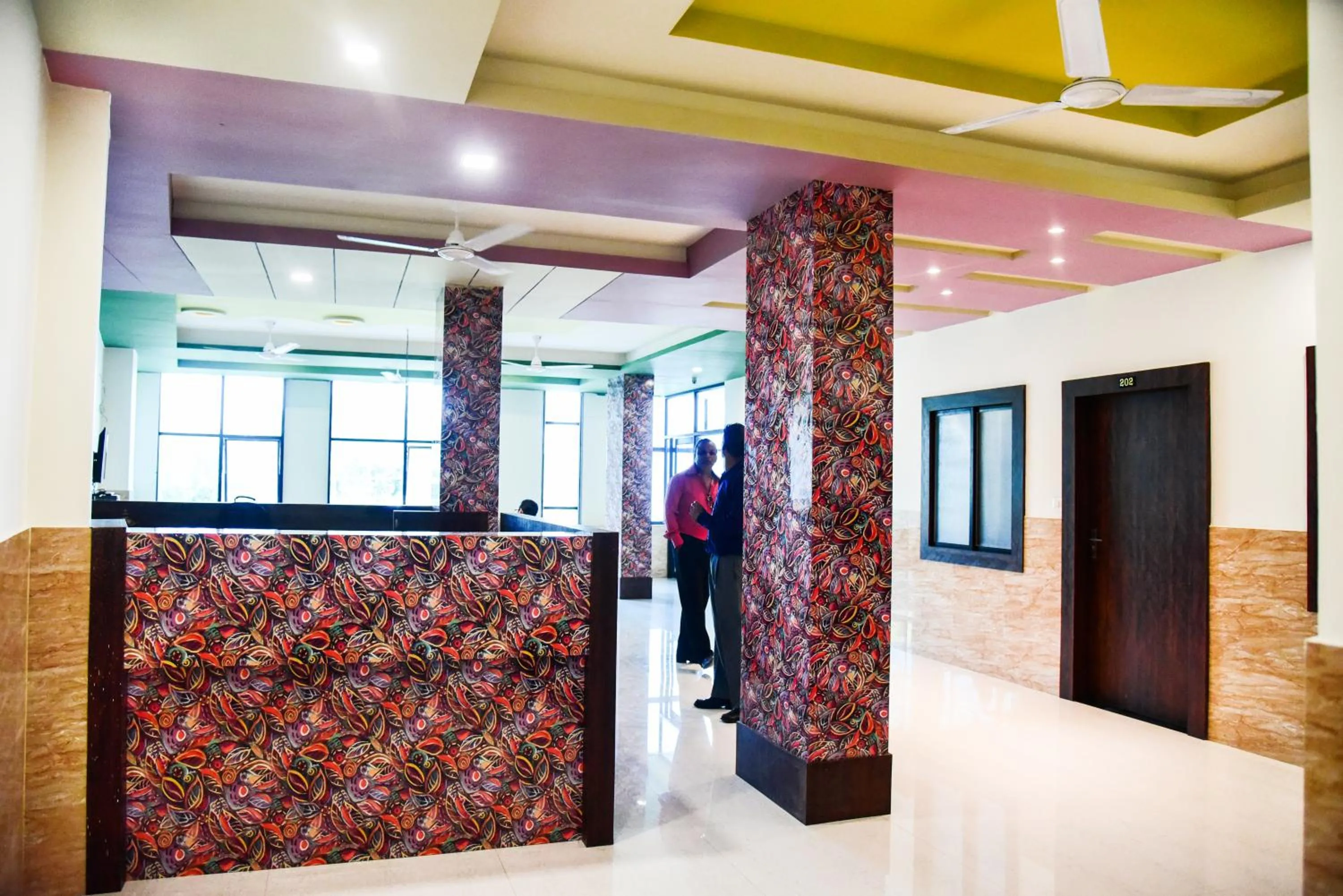 Lobby or reception in Hotel Global Inn