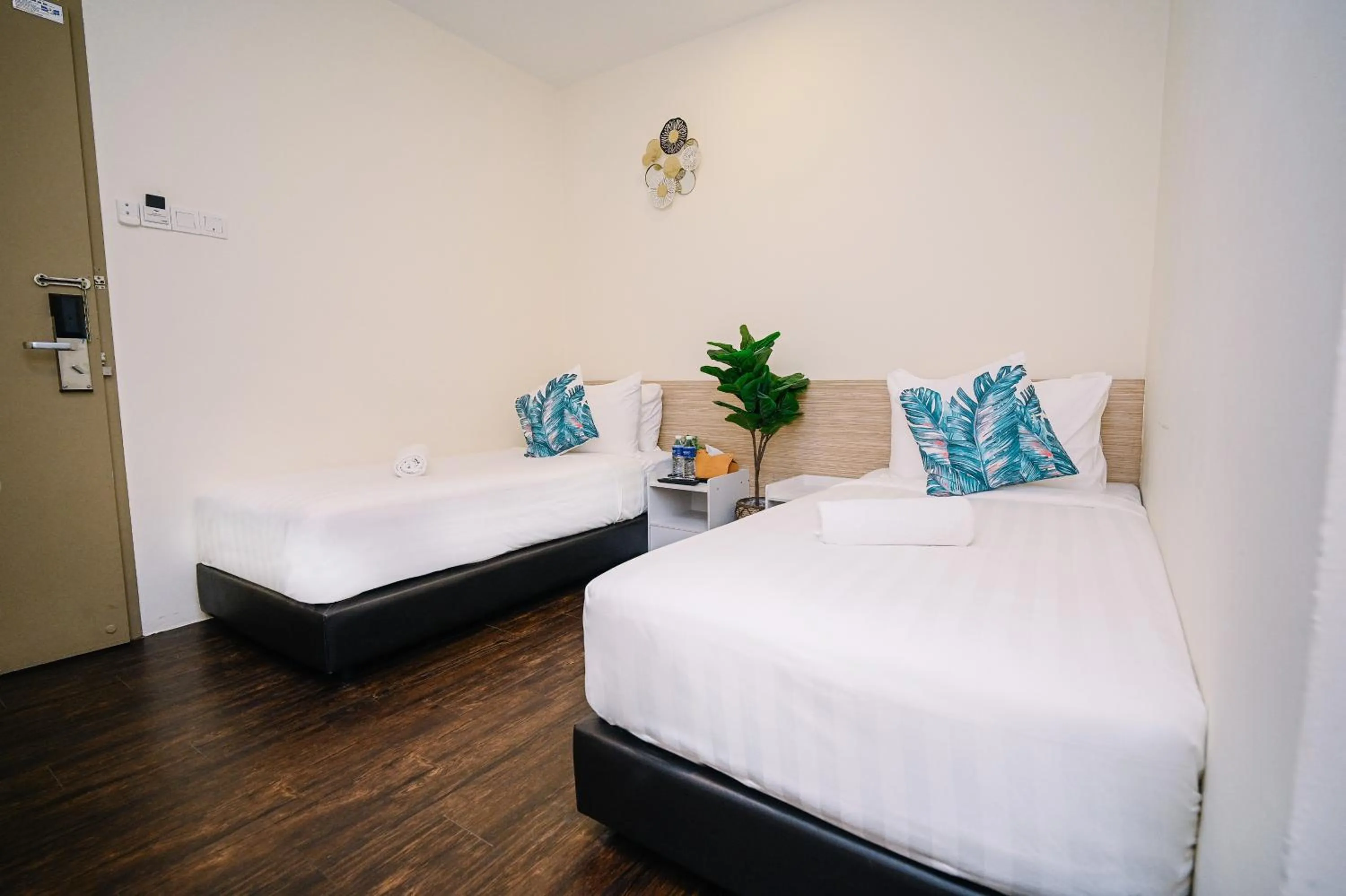 Bed in Swing & Pillows - Z Hotel Cyberjaya