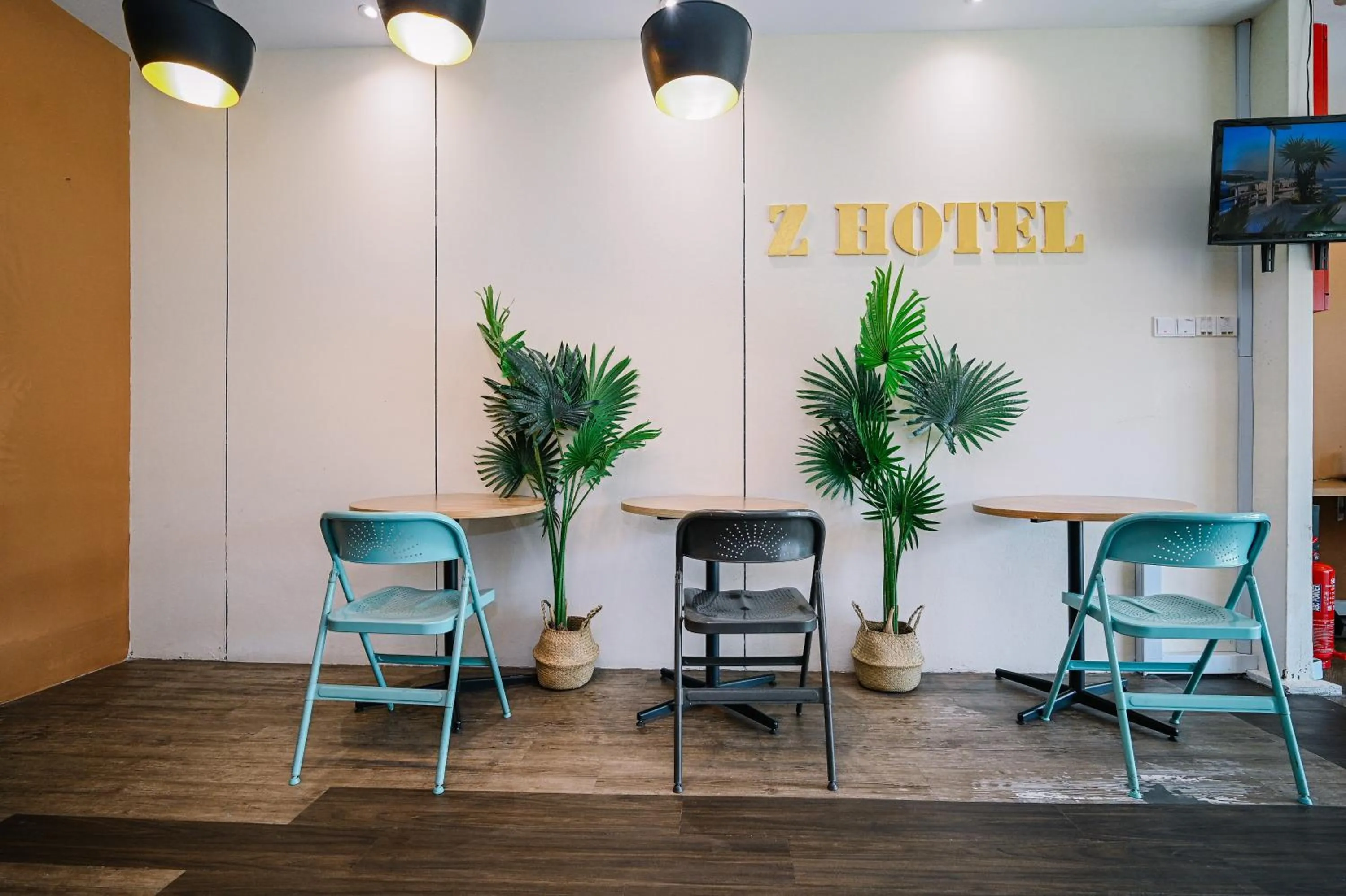 Seating area in Swing & Pillows - Z Hotel Cyberjaya