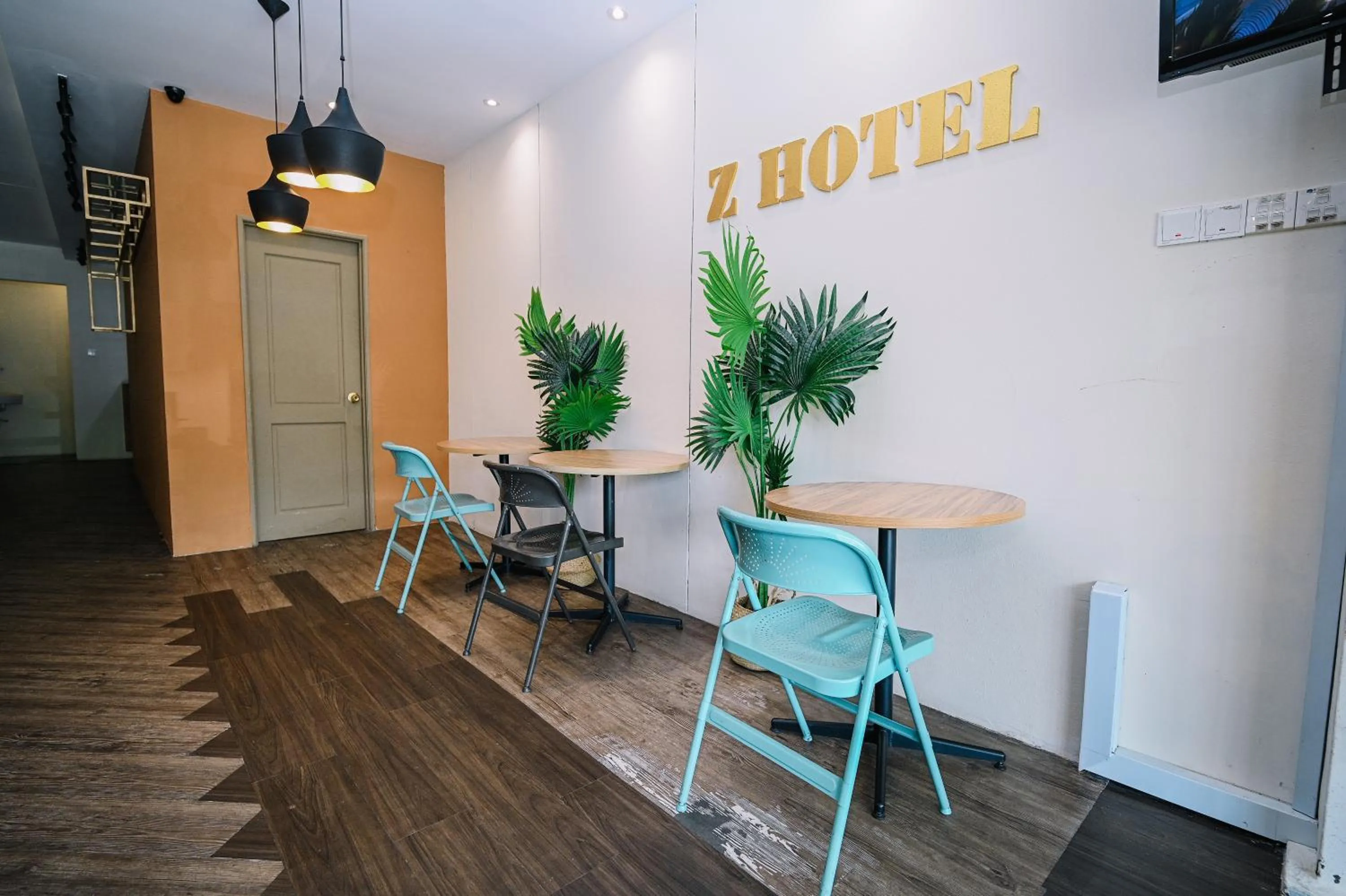 Seating area in Swing & Pillows - Z Hotel Cyberjaya