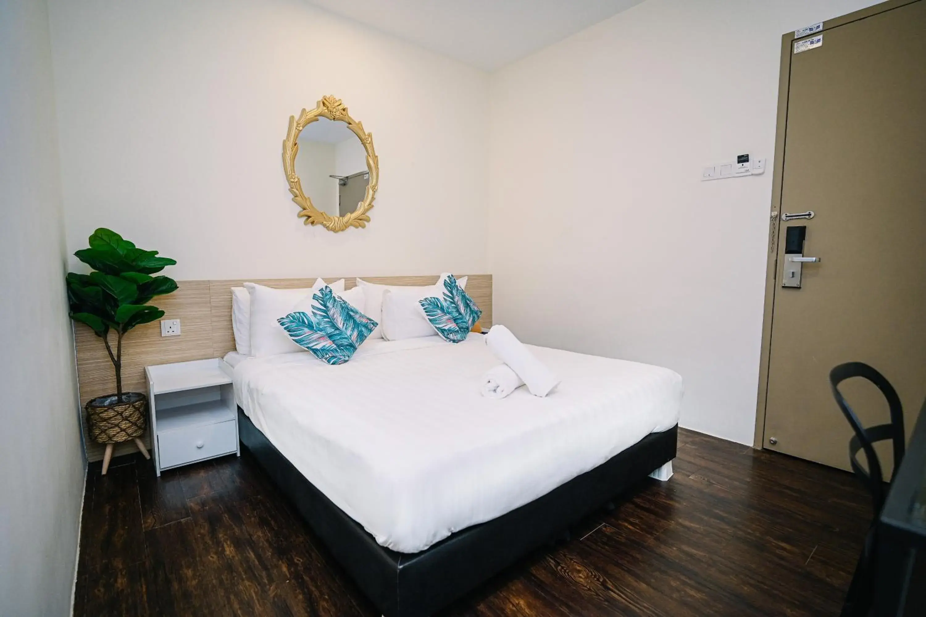 Bed in Swing & Pillows - Z Hotel Cyberjaya Bed in Swing & Pillows - Z Hotel Cyberjaya