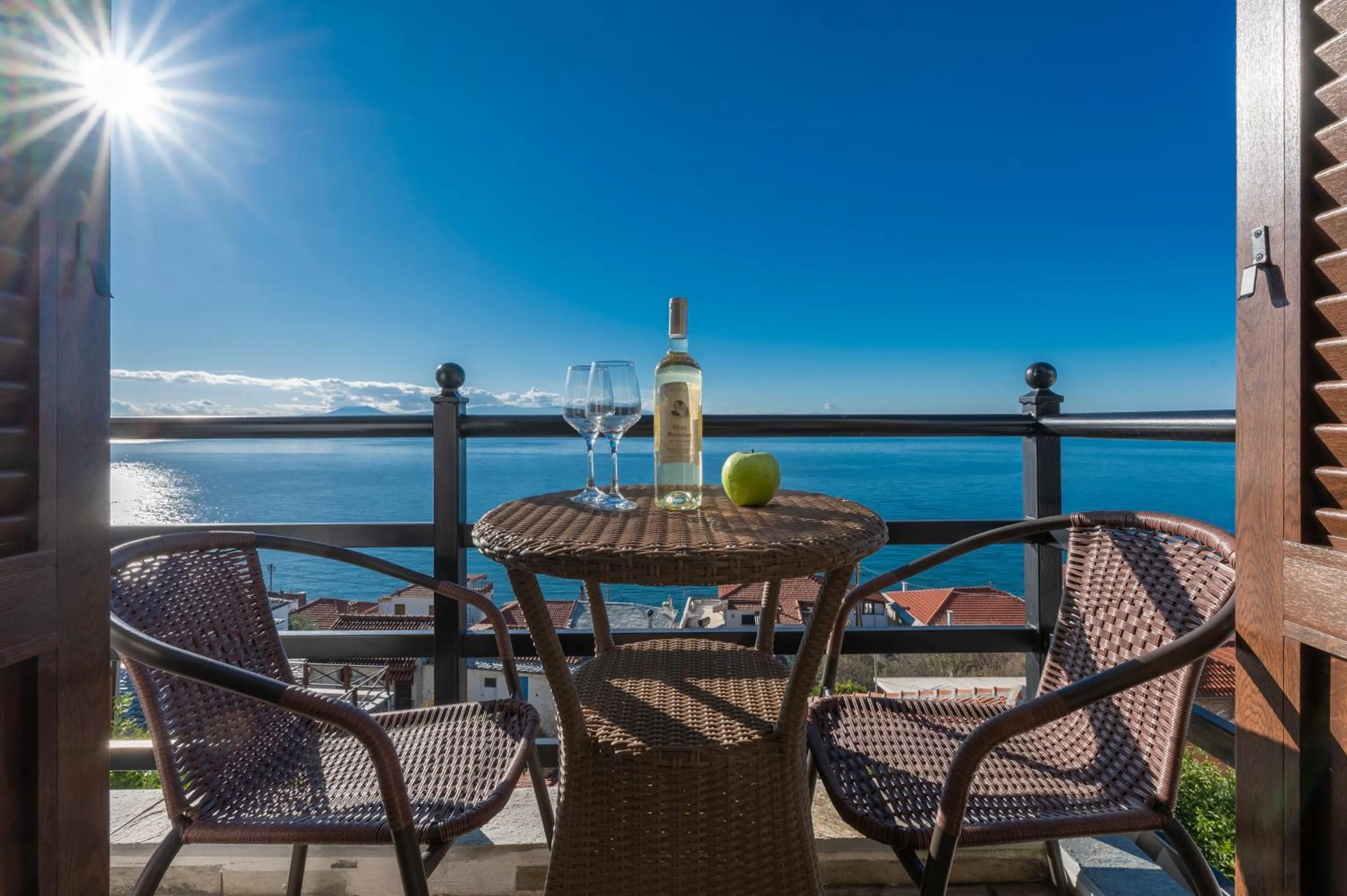 Balcony/Terrace in Agnanti Hotel Apartments