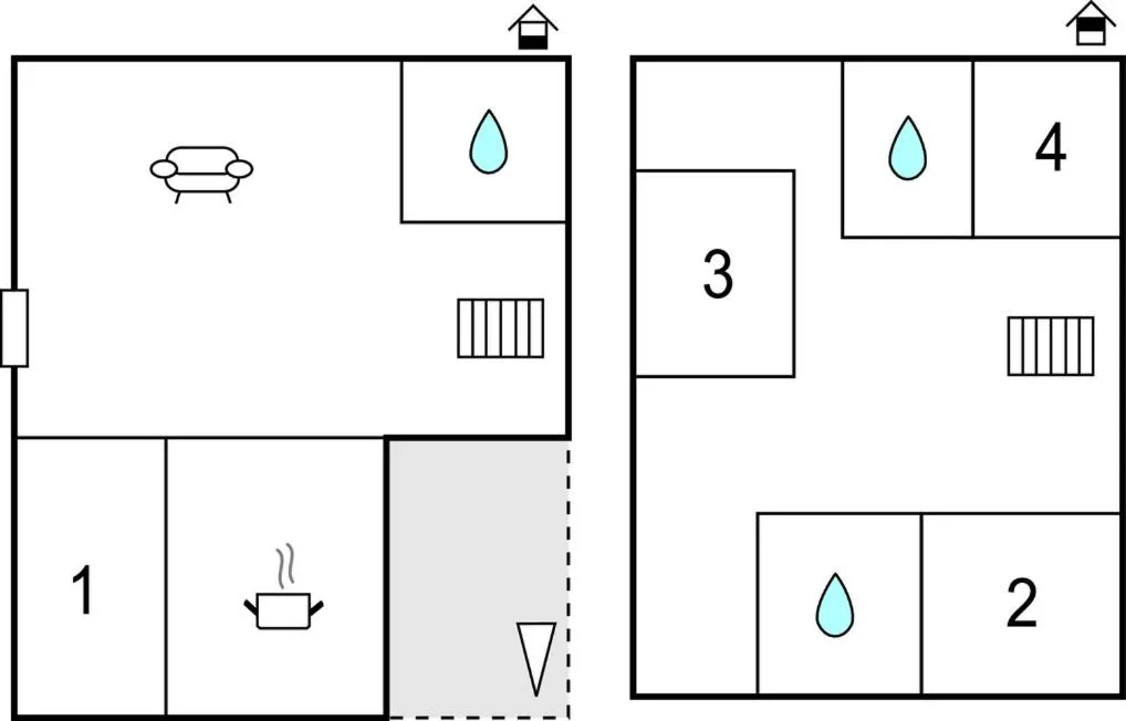 Floor plan in Gorgeous Home In Mijas With Wifi