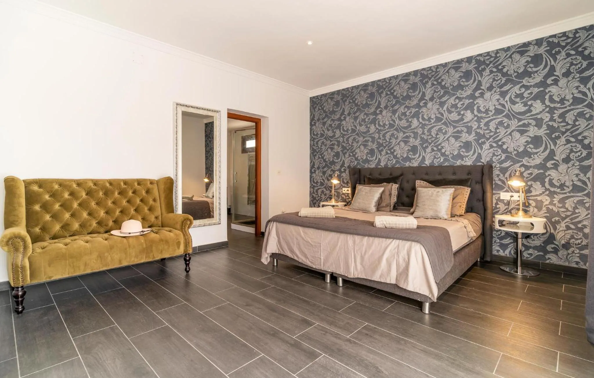 Bed in Gorgeous Home In Mijas With Wifi